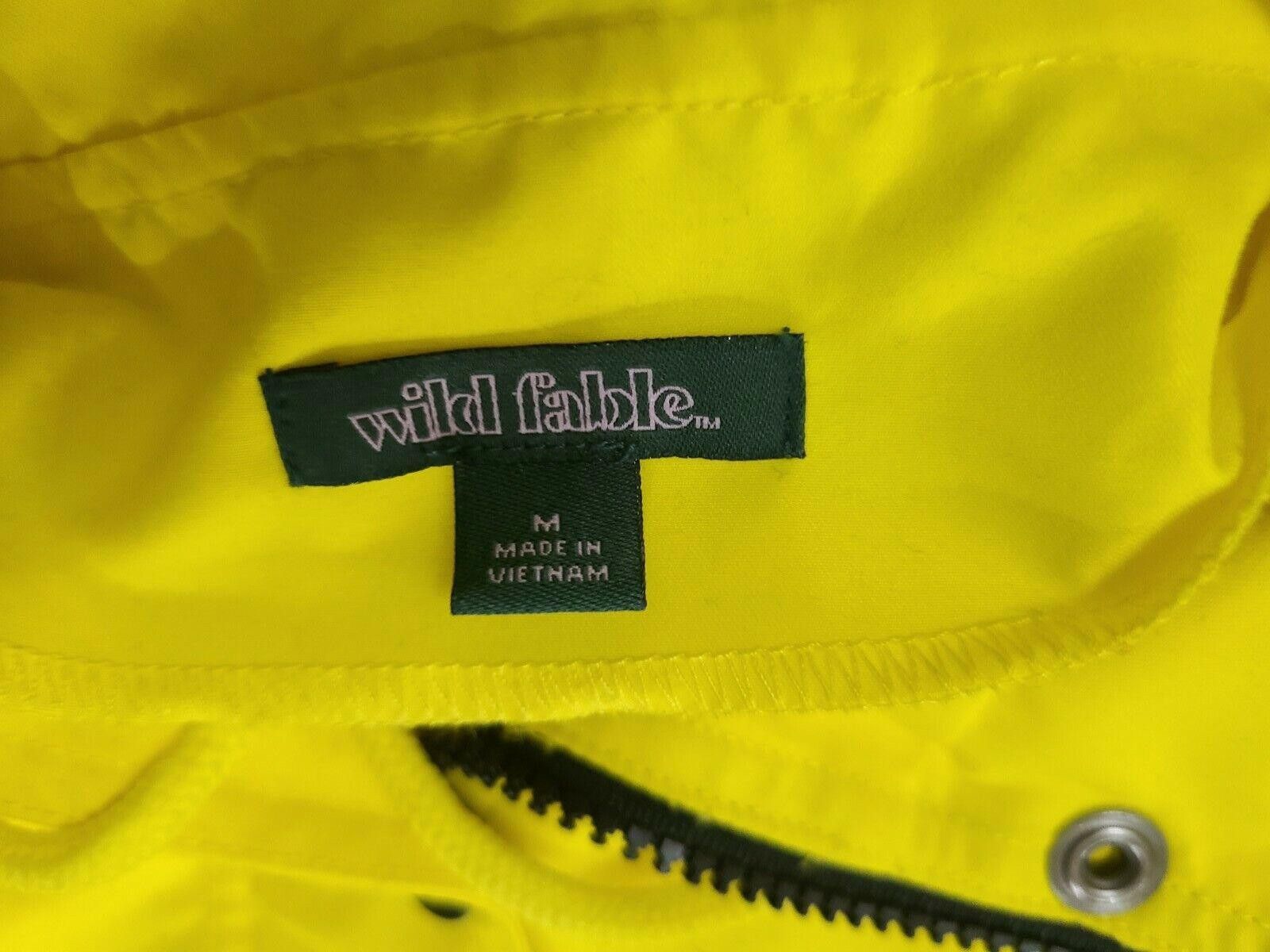 Designer Wild Fable Jacket Medium Yellow Pullover Jacket Removeable Size M / US 6-8 / IT 42-44 - 2 Thumbnail