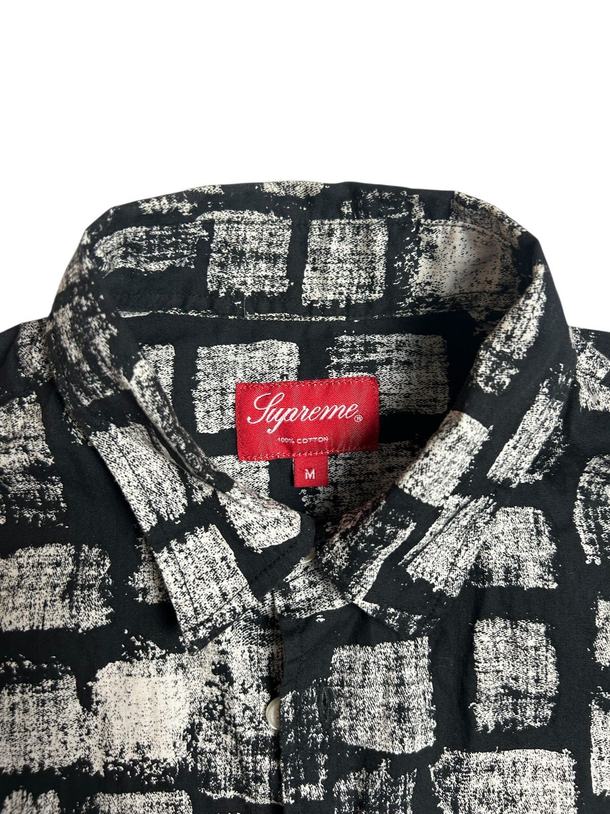 Supreme Supreme SS14 Block Print Shirt Size US M / EU 48-50 / 2 - 3 Thumbnail