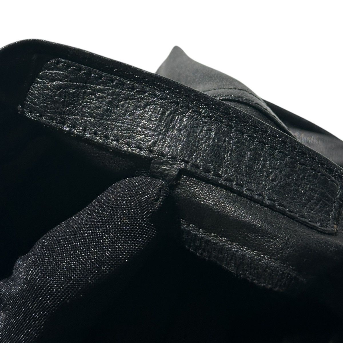 Chrome Hearts Leather fleur stretch pants Size 25" / US 0 / IT 36 - 9 Thumbnail