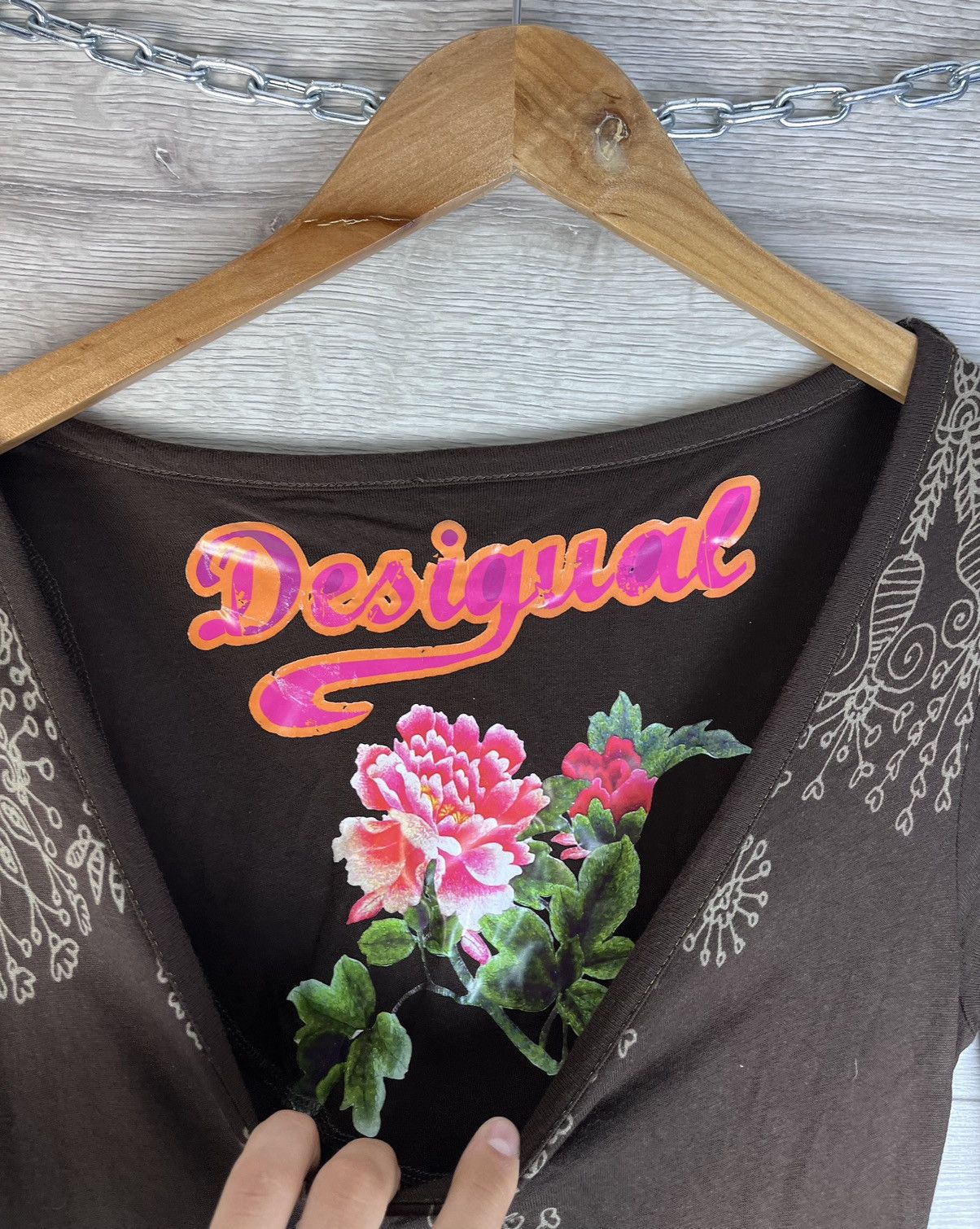 Desigual Women dress Designer size M flowers Y2K Size M / US 6-8 / IT 42-44 - 5 Thumbnail