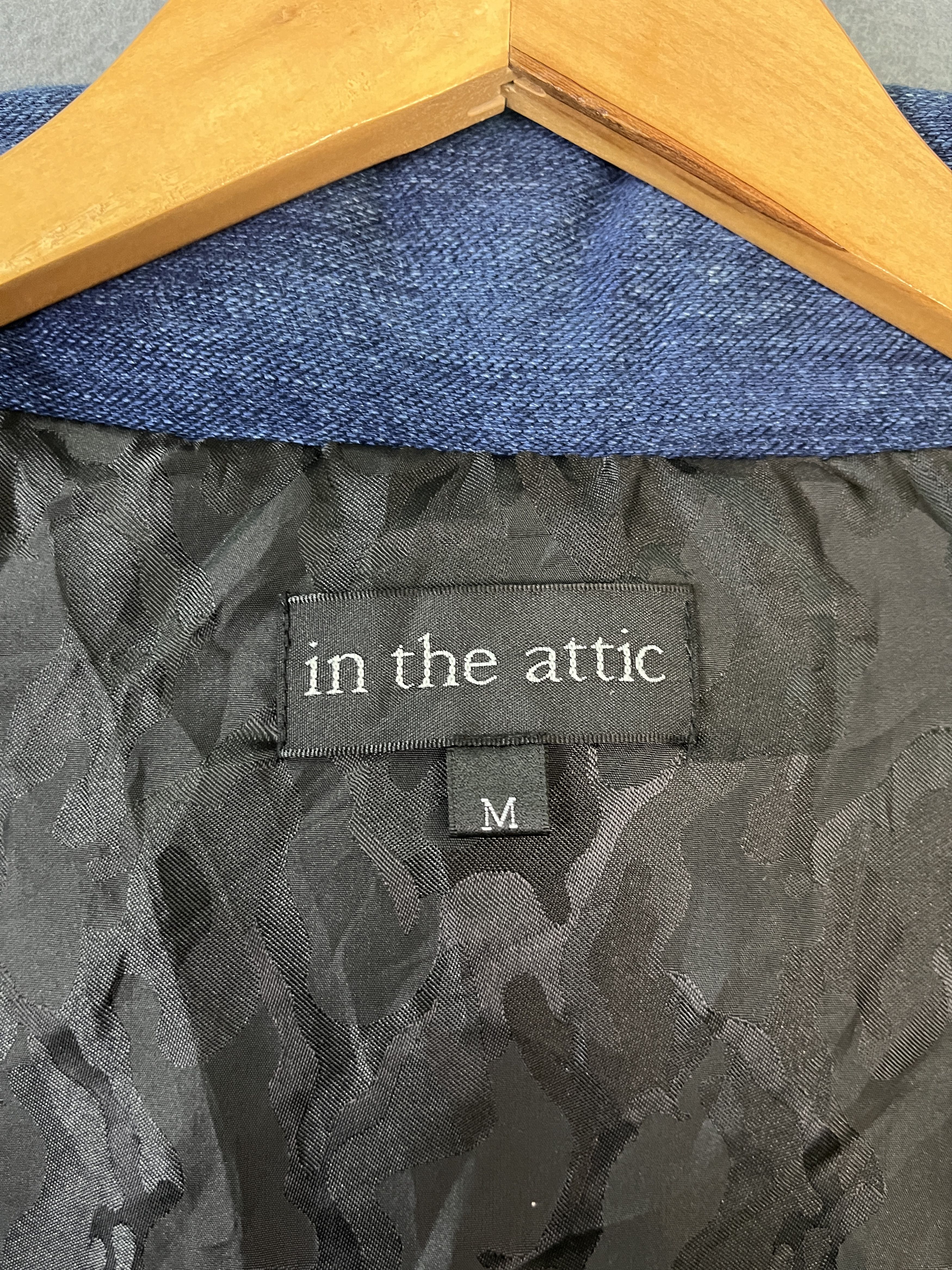In The Attic In The Attic Washed Denim Puffer Vest Size US S / EU 44-46 / 1 - 7 Thumbnail