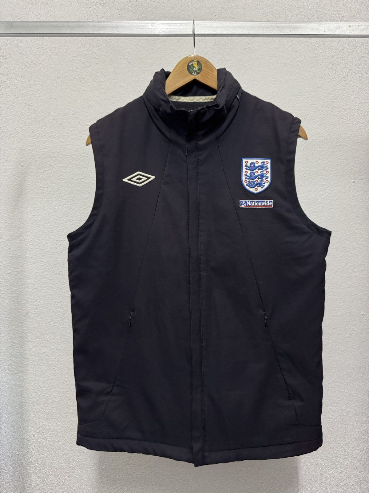 Umbro Vintage England Umbro Vest Jacket Size US M / EU 48-50 / 2 - 1 Thumbnail