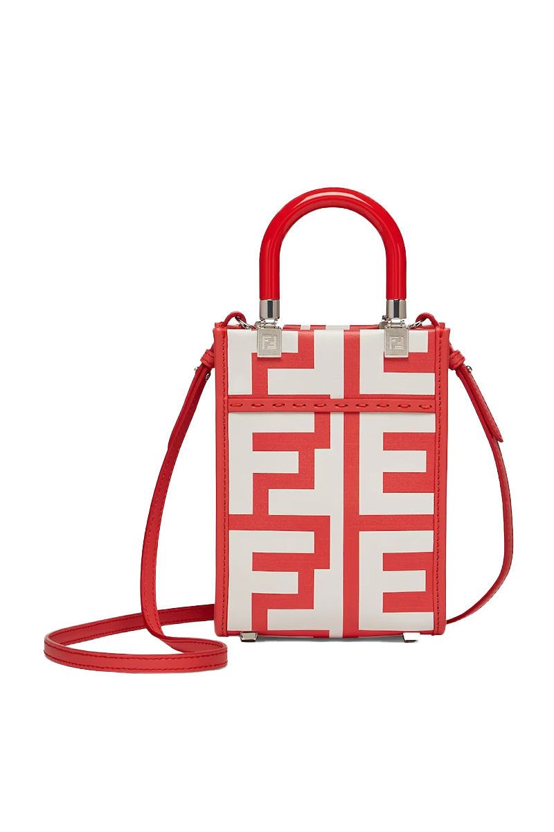 Fendi o1loc1c0824 Size: OS/ Shopper in Red/White Size ONE SIZE - 1 Preview