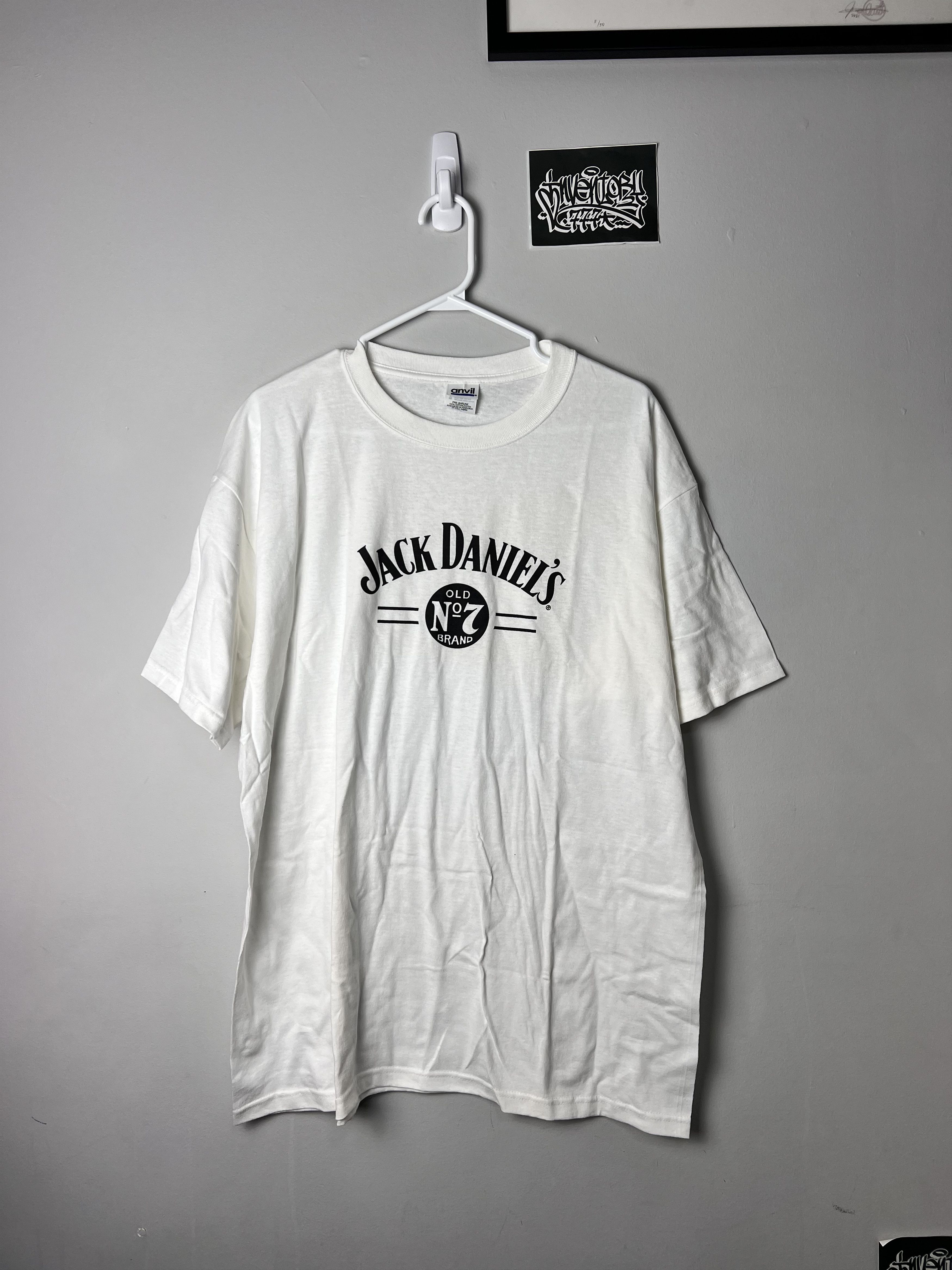 Other Vintage Jack Daniels Tee Size US XL / EU 56 / 4 - 1 Thumbnail