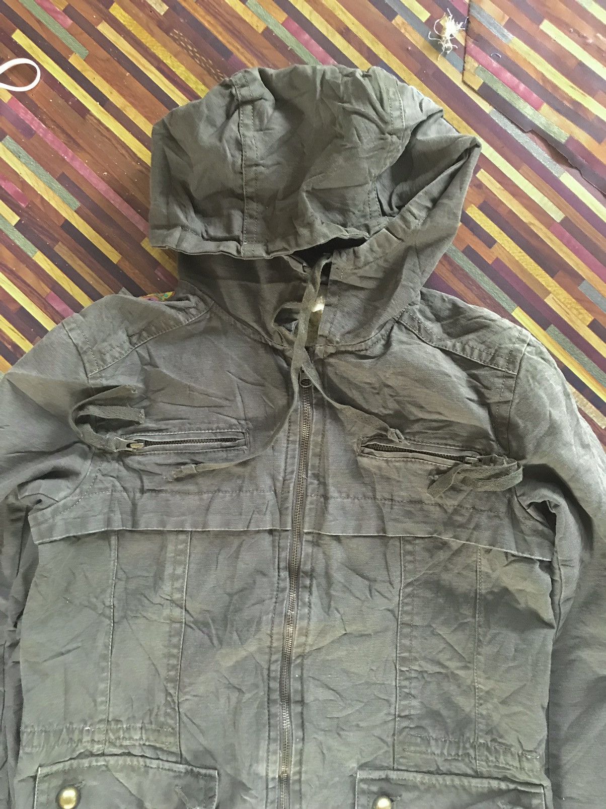 Japanese Brand MILITARY FLOWER PASTE LADIES Size S / US 4 / IT 40 - 4 Thumbnail