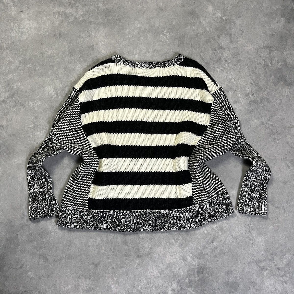 SLY 2000s SLY Striped Knit Sweater Size S / US 4 / IT 40 - 10 Thumbnail