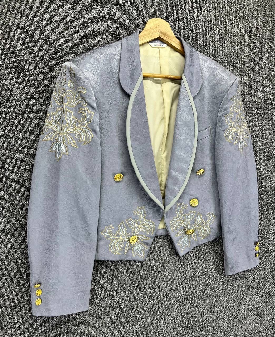 Japanese Brand Vintage Karabas Japanese Luxury Cardigan Jacket Size M / US 6-8 / IT 42-44 - 2 Thumbnail