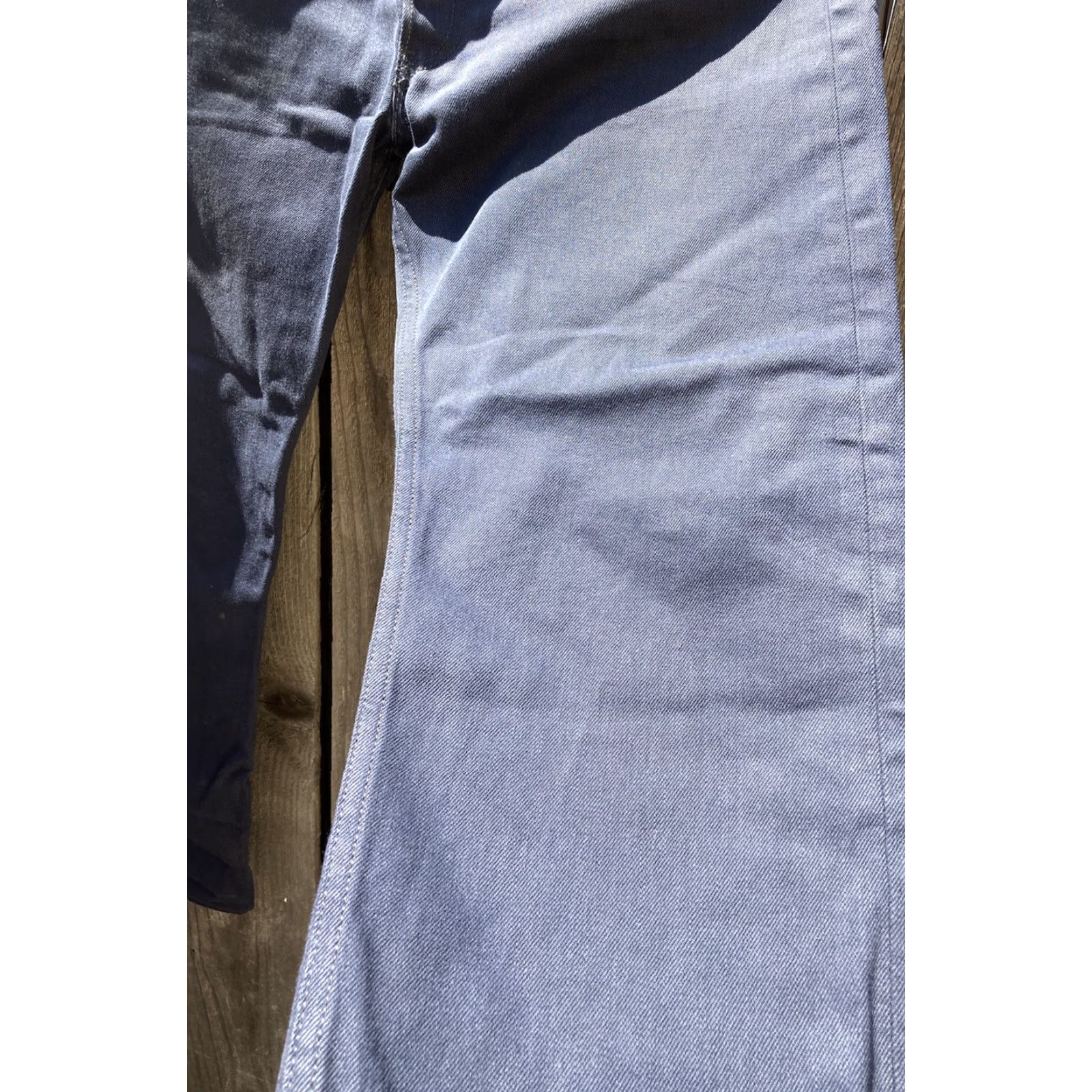 Levi's Levi's 501xx Jeans Blue Solid 36x32 Button Fly Straight Classic Mens Pant Fashion Denim 5-Pocket Size US 36 / EU 52 - 4 Thumbnail