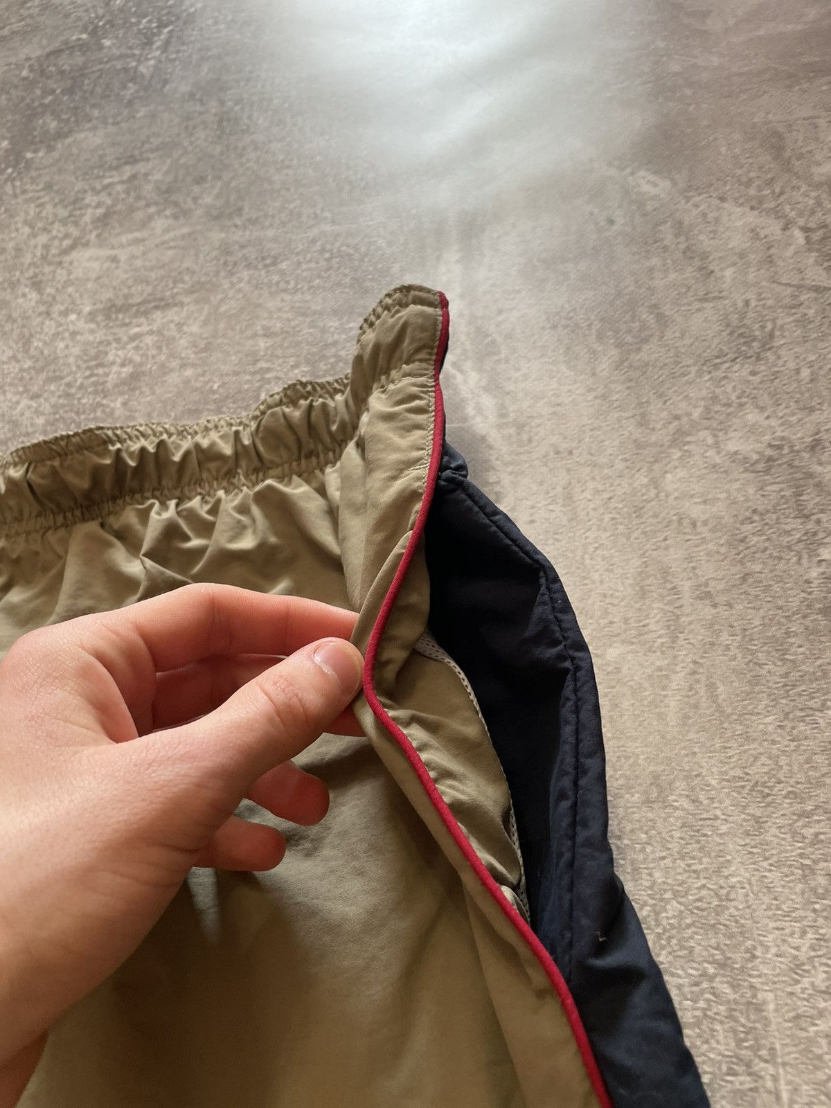Nike × Vintage Vintage Nike Nylon Shorts Small Swoosh Logo Y2K Size XXL Size US 38 / EU 54 - 3 Thumbnail