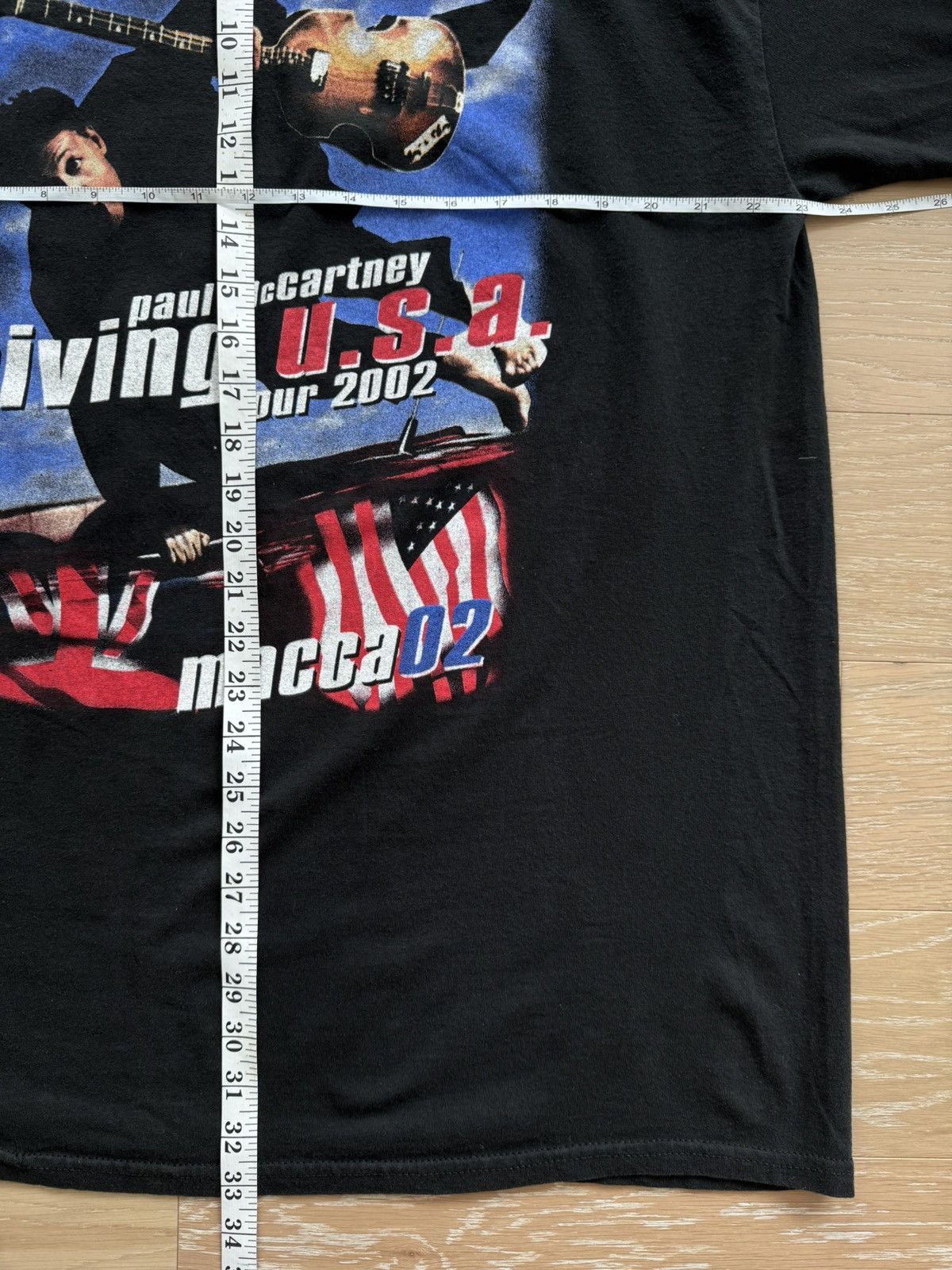 Jerzees Vintage 02 Paul McCartney Driving USA Tour Shirt Size US XL / EU 56 / 4 - 5 Thumbnail