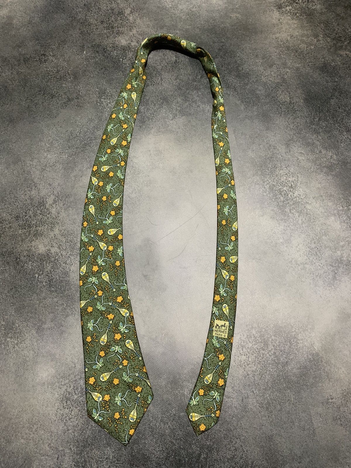 Hermes × Vintage Vintage Hermes luxury silk tie. Insanely beautiful thing Size ONE SIZE - 6 Thumbnail