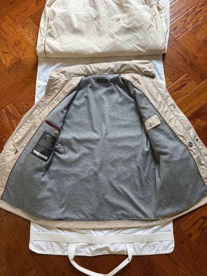 Loro Piana LORO PIANA Traveller Jacket, Size 46 Sand Beige Size US S / EU 44-46 / 1 - 3 Thumbnail