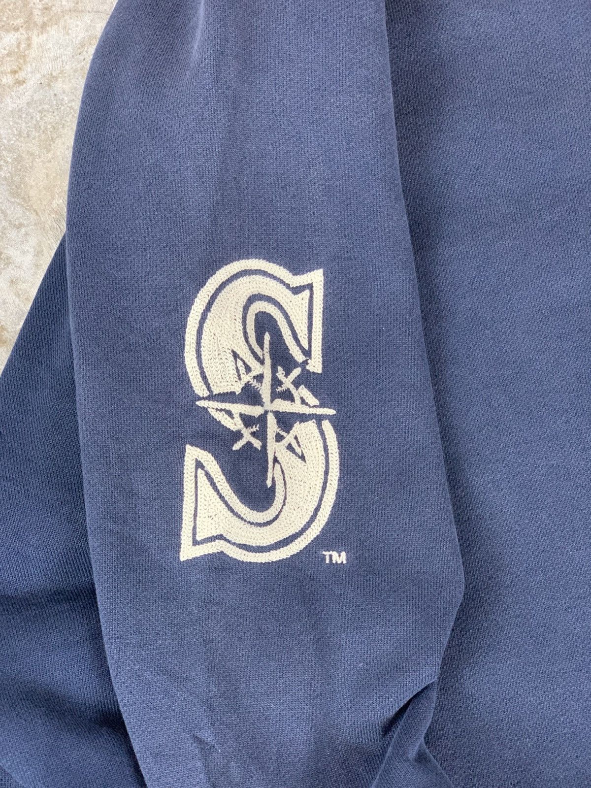 MLB × Vintage Distressed MLB Seattle Sweatshirt Size US XL / EU 56 / 4 - 6 Thumbnail