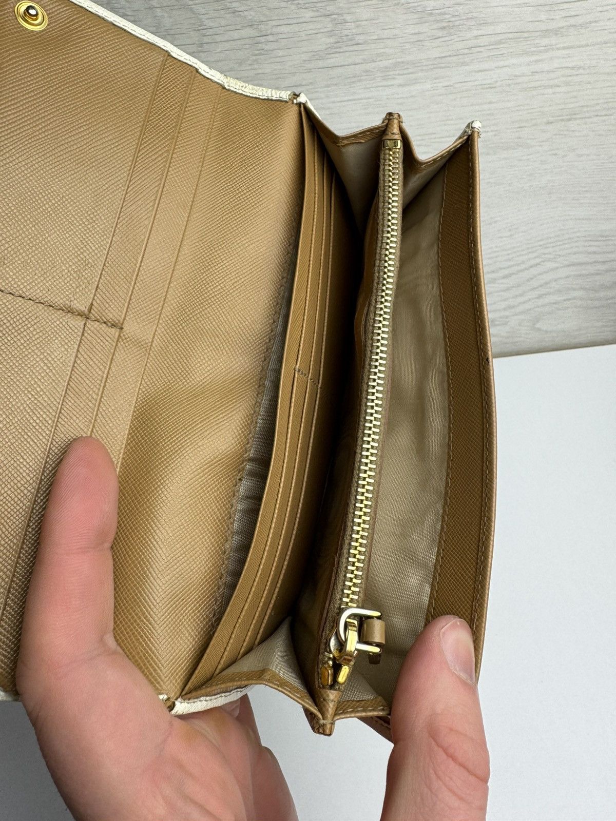 Prada Prada Milano Perforated Leather Continental Wallet Size ONE SIZE - 12 Thumbnail