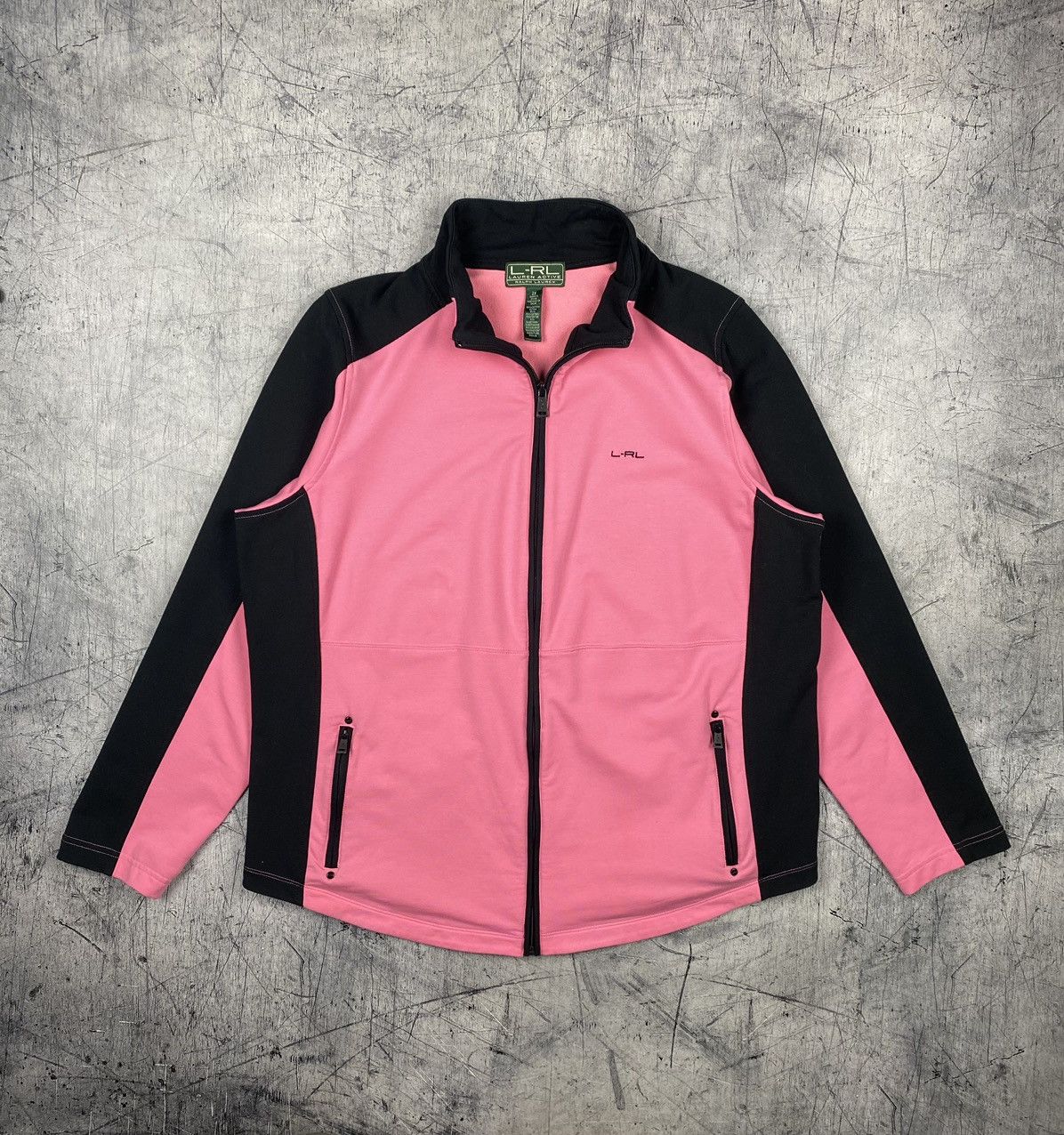 Polo Ralph Lauren Vintage Ralph Lauren L-RL Active Zip Track Jacket Bomber Size XXL / US 16-18 / IT 52-54 - 2 Thumbnail