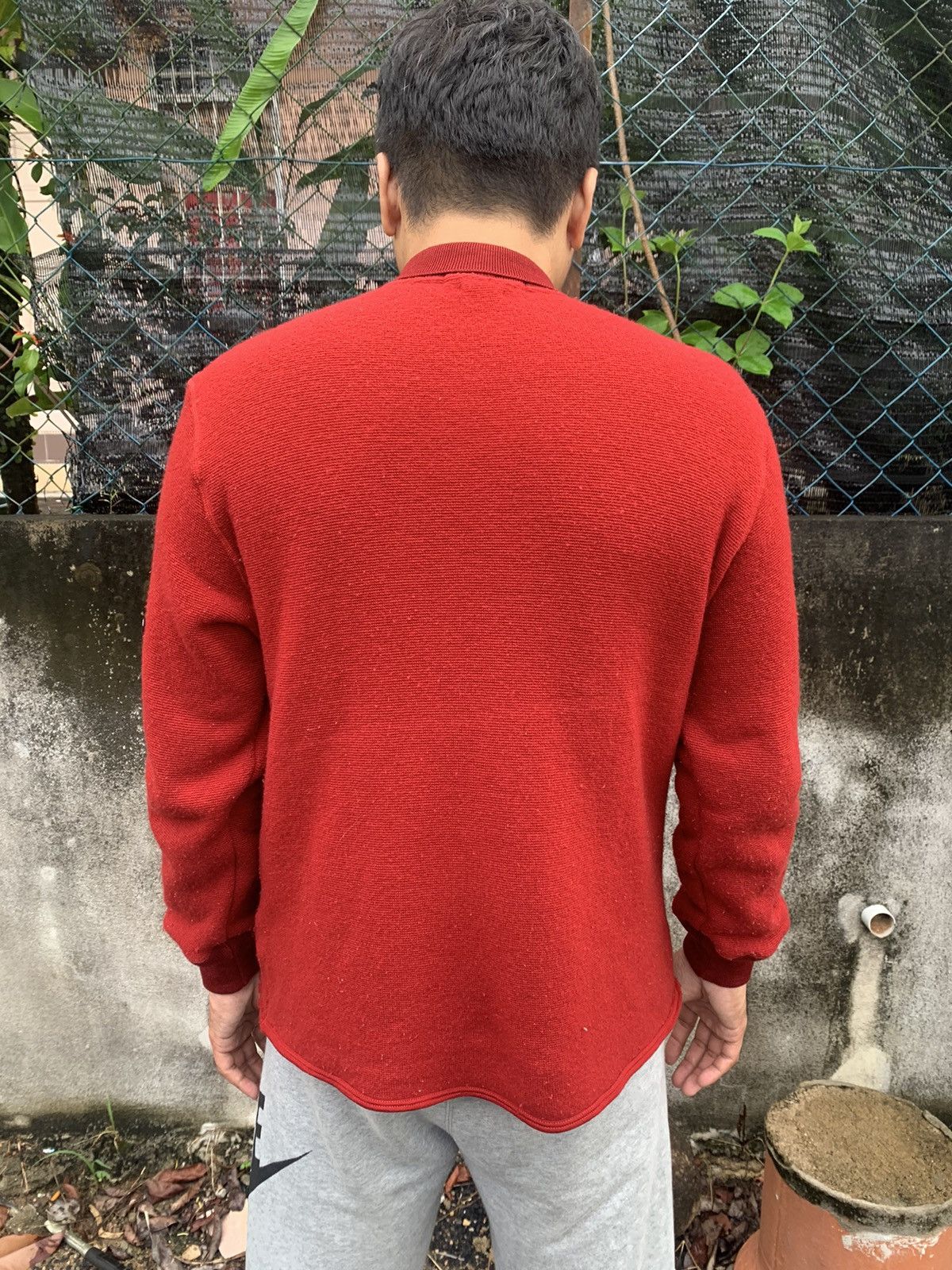 Stone Island × Vintage Vintage 90s Stone Island Pullover Knit Size US L / EU 52-54 / 3 - 16 Thumbnail