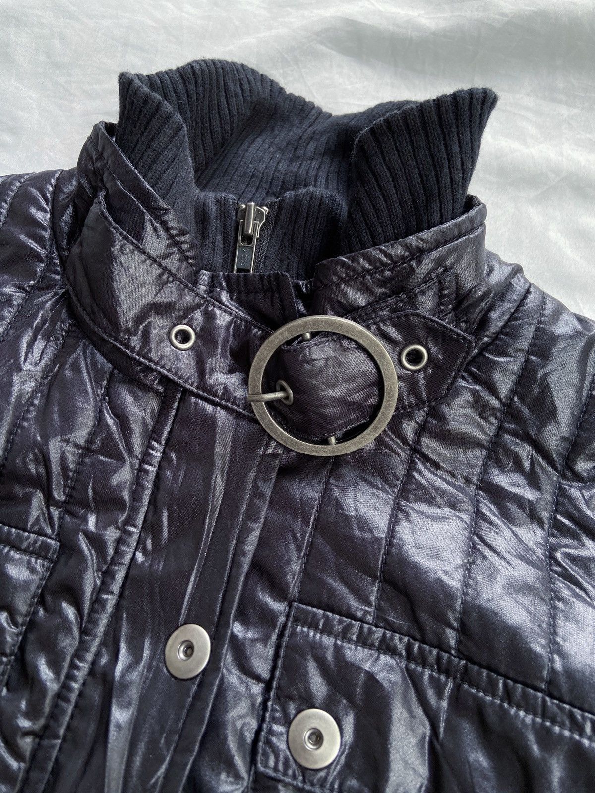 Japanese Brand MINI CHOPPER PUNK STYLE ZIP JACKET Size US S / EU 44-46 / 1 - 8 Thumbnail