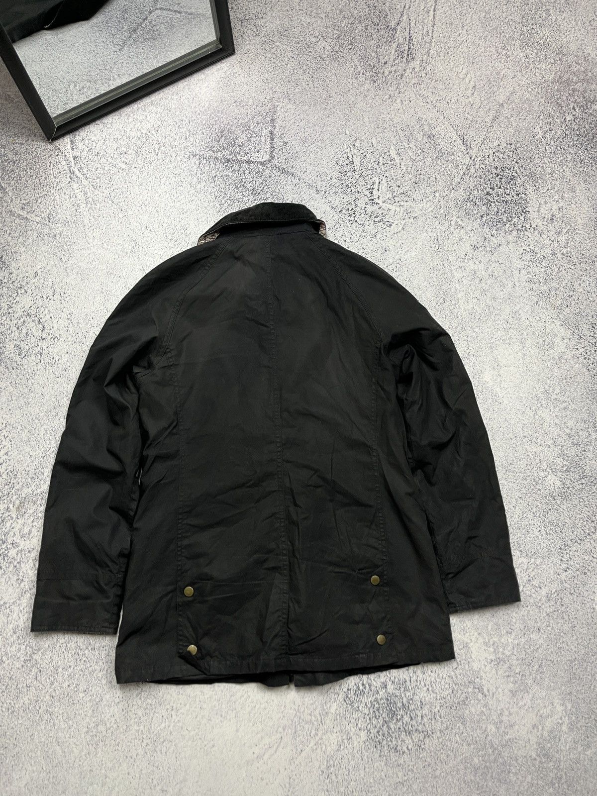 Barbour Vintage Barbour Print Beadnell Waxed Jacket Size UK 10 Rare Size M / US 6-8 / IT 42-44 - 19 Thumbnail