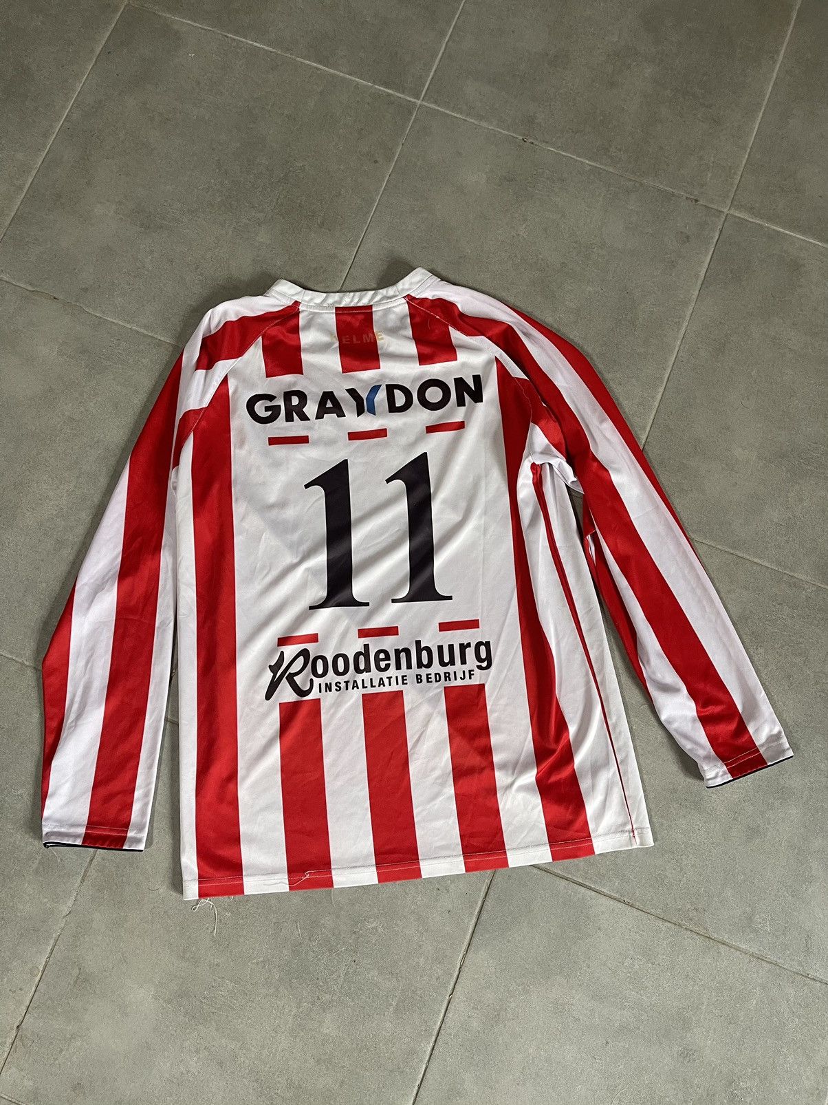 Vintage Kelme Sparta Rotterdam #11 Vintage Longsleeve jersey Size US M / EU 48-50 / 2 - 8 Thumbnail