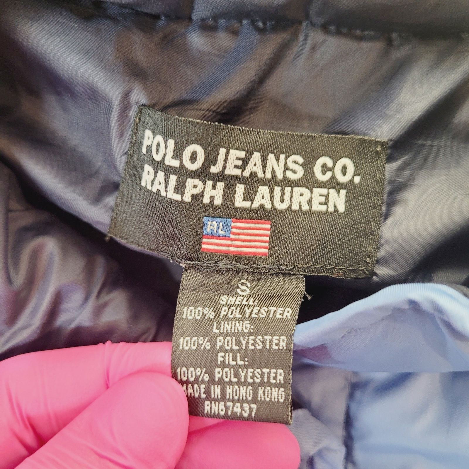 Ralph Lauren VTG Y2K Polo Jeans Ralph Lauren Snap Puffer Vest Womens S Size S / US 4 / IT 40 - 5 Thumbnail