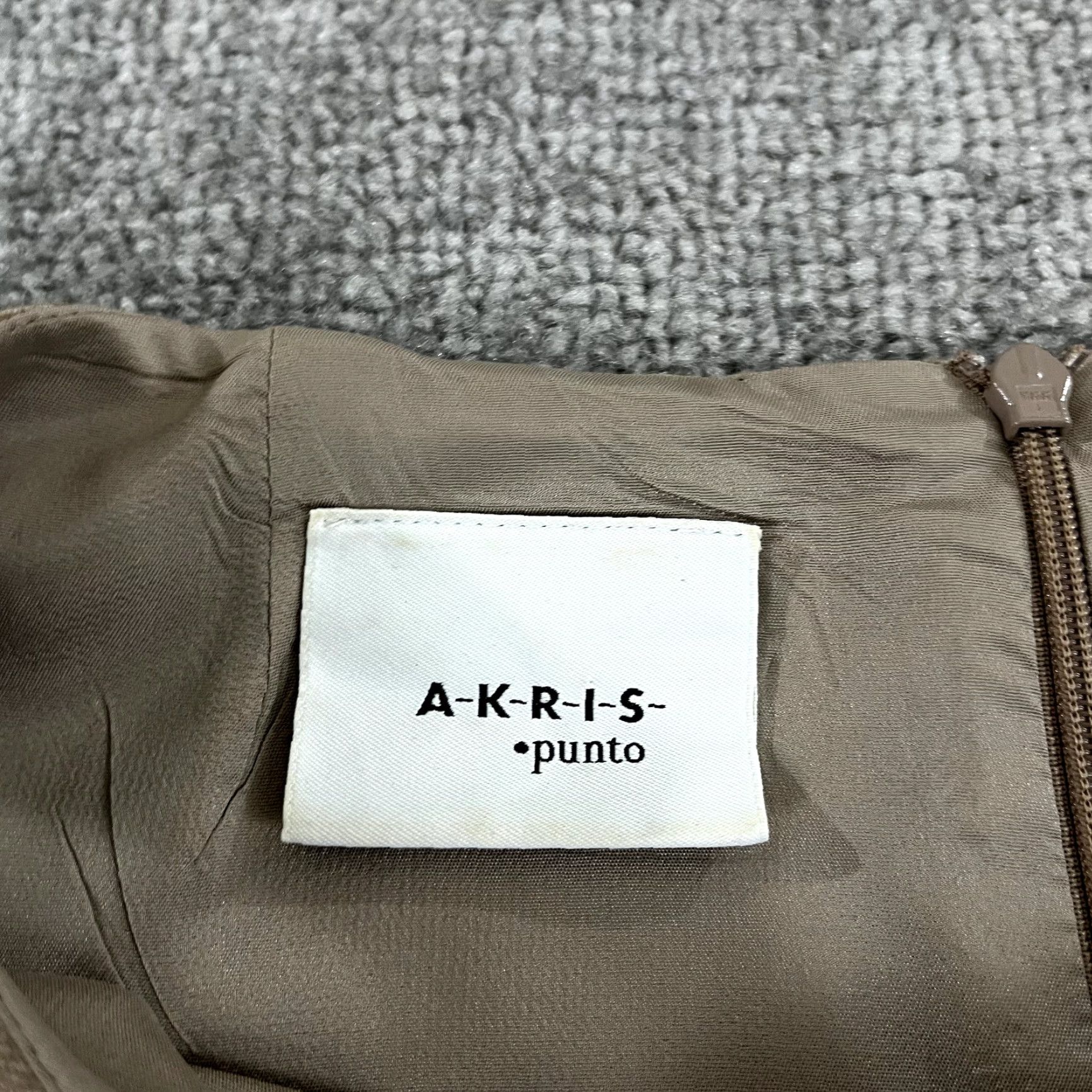 Akris AKRIS PUNTO Dress Womens Size US 6 FR 38 Wool Sheath Color Block Sleeveless Size M / US 6-8 / IT 42-44 - 4 Thumbnail
