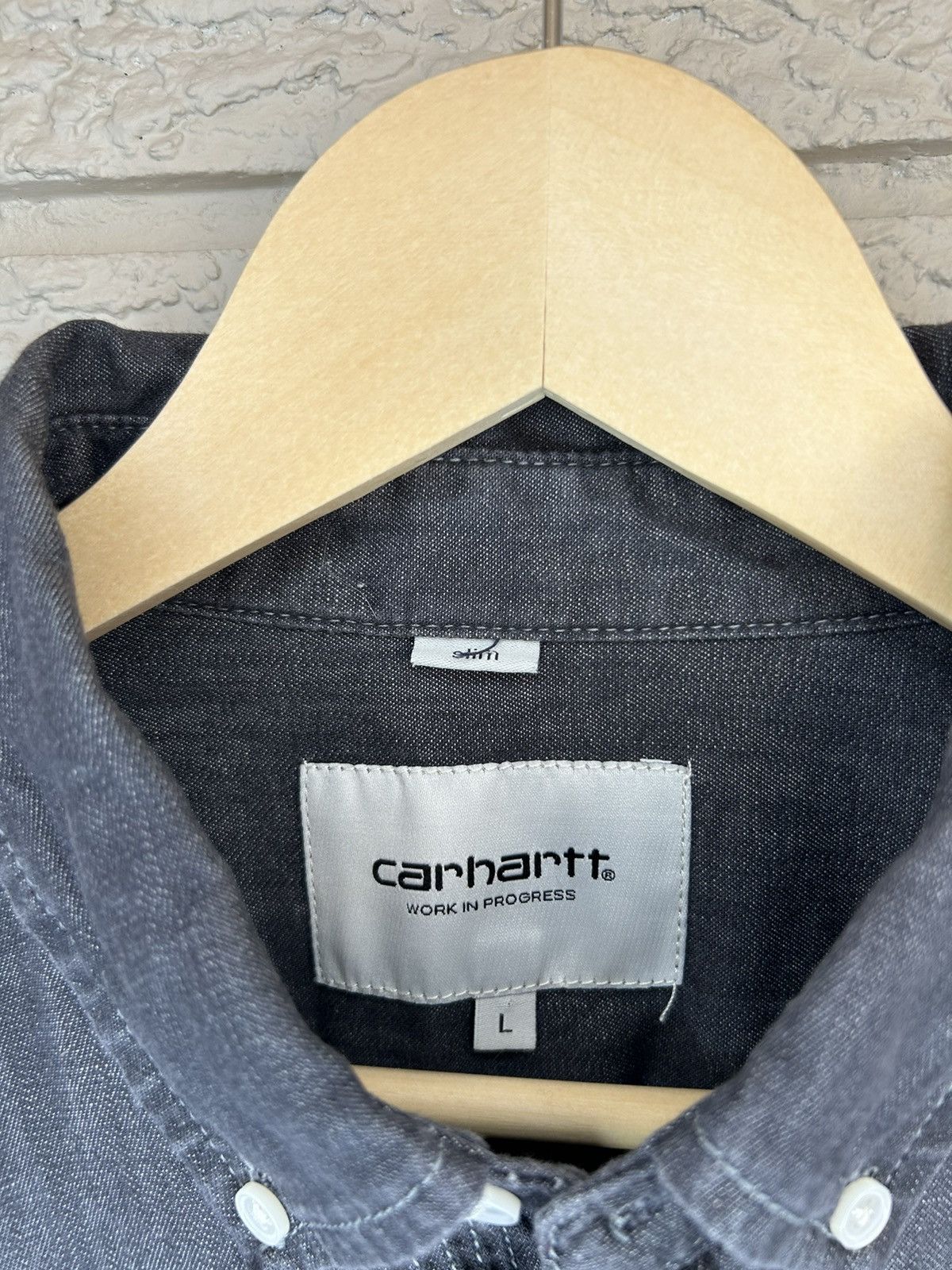 Carhartt Carhartt Work In Progress Button Up L/S Morton Shirt Size US L / EU 52-54 / 3 - 4 Thumbnail