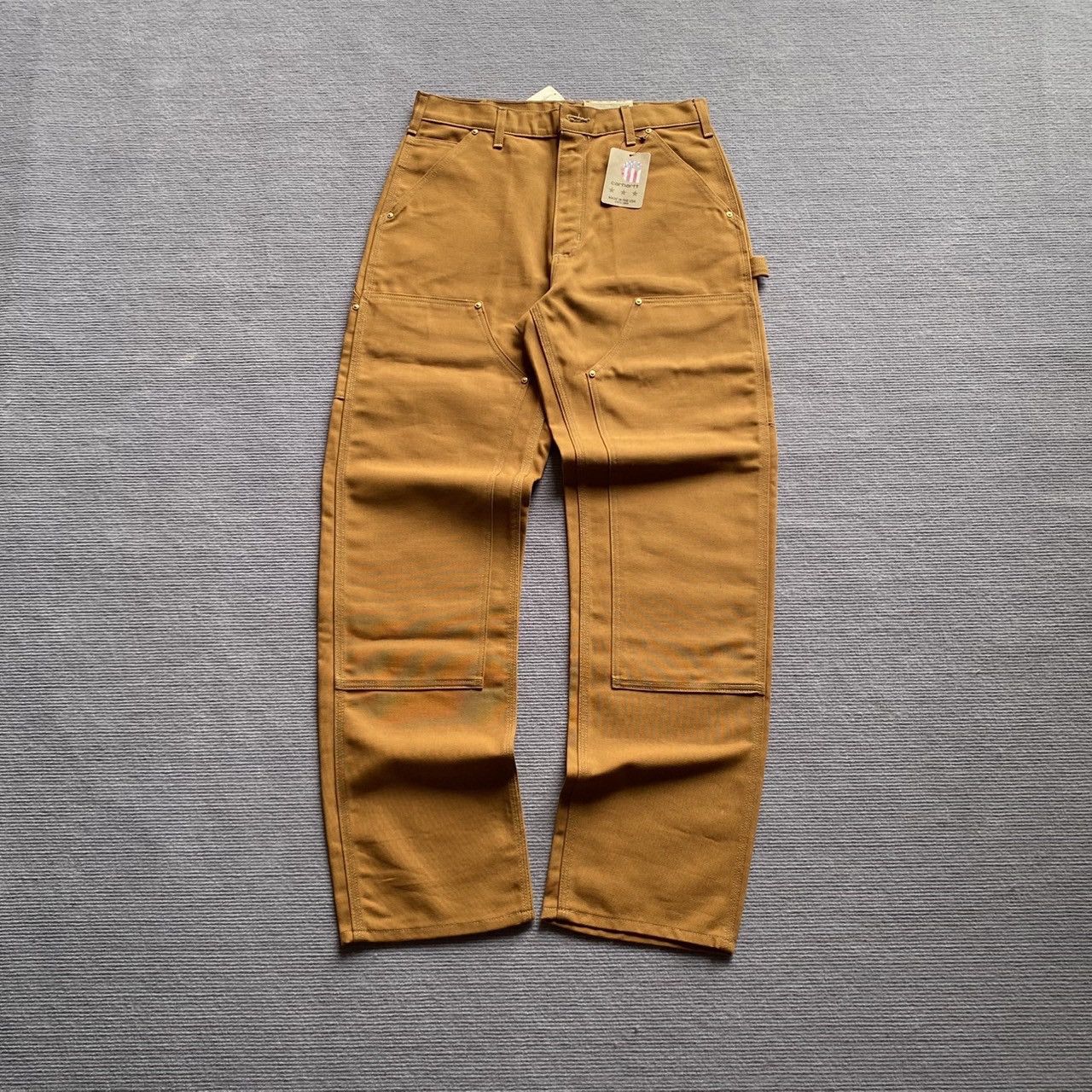 Carhartt × Vintage (32x34) Crazy Vintage Carhartt Double Knee B01 BRN Size US 32 / EU 48 - 1 Thumbnail
