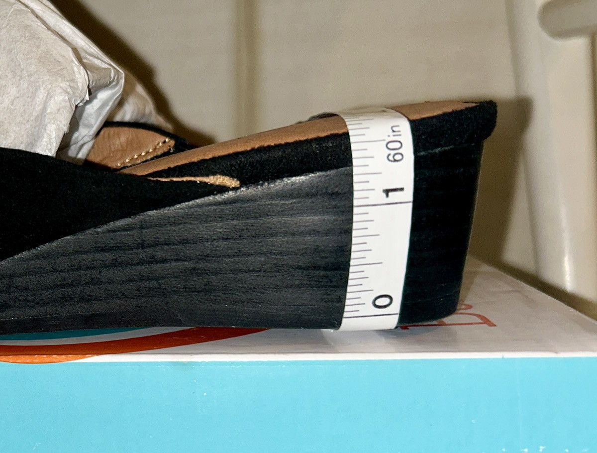 Other Baretraps “Lakelin” material Wedge Mule Sandals — Size 9M Size US 9 / IT 39 - 11 Thumbnail