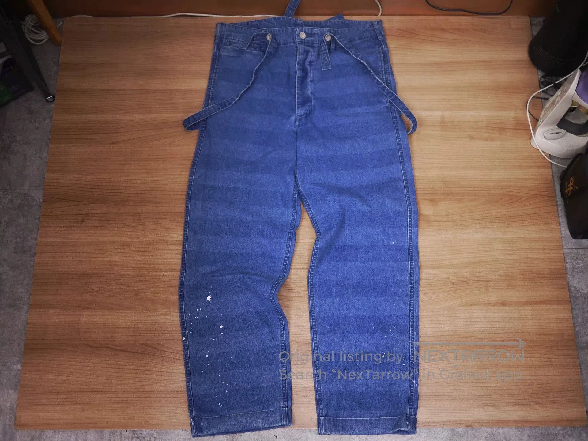 Visvim VISVIM ICT CAMUS BRACES PANTS. Size US 32 / EU 48 - 1 Thumbnail