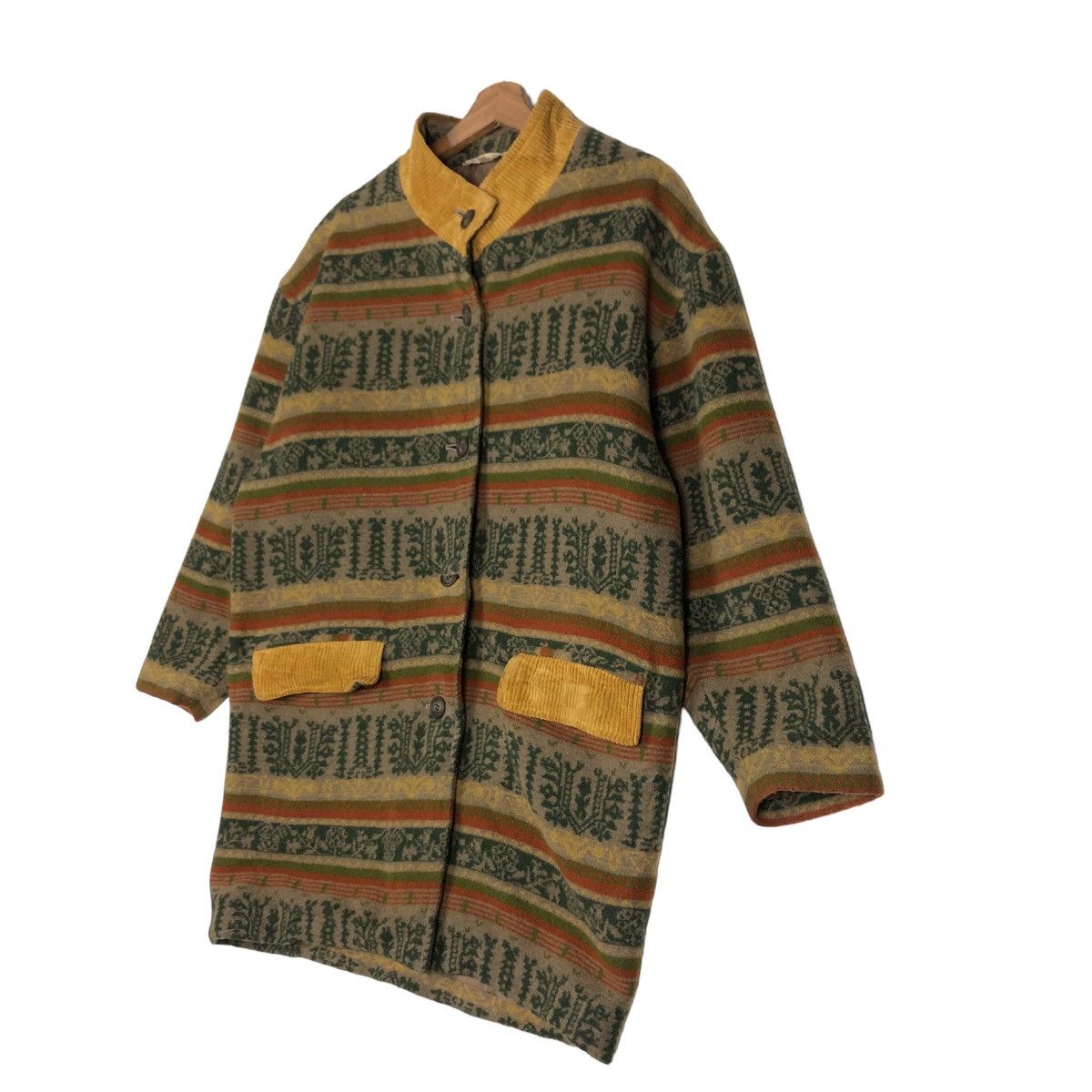 Japanese Brand 🔥Vintage Wool Jacket Simple Life Colour Mix Issey Miyake Size US M / EU 48-50 / 2 - 2 Thumbnail