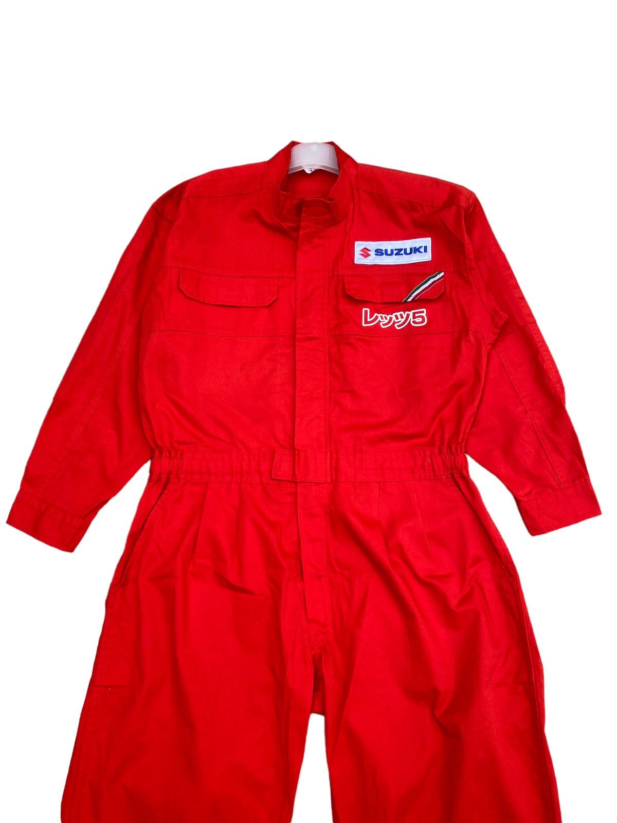 Japanese Brand Vintage Suzuki Overall Jumpsuit Size US 33 - 5 Thumbnail