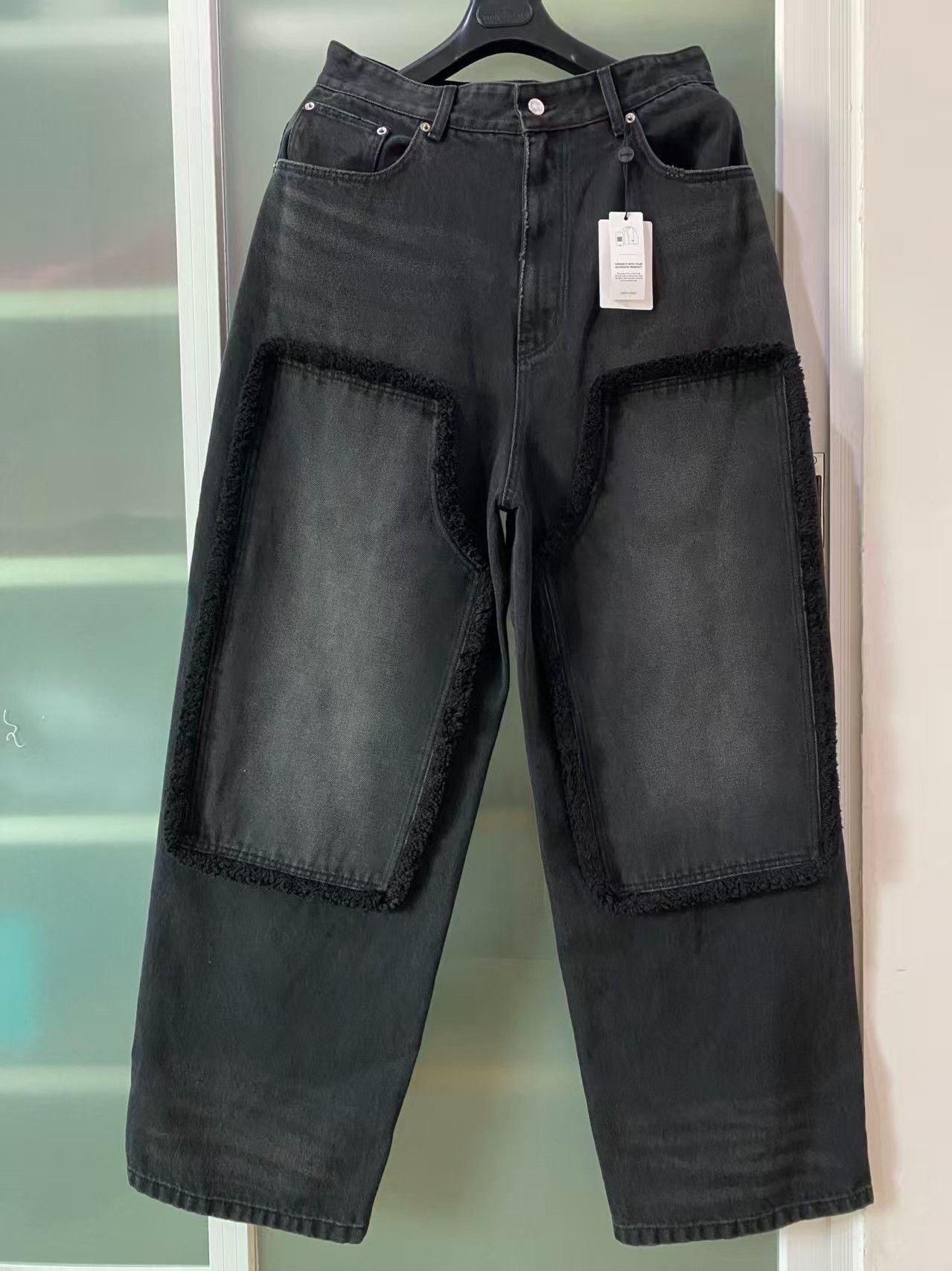 WE11DONE we11done Loose Mid-Rise Straight Pants Size US 30 / EU 46 - 1 Thumbnail