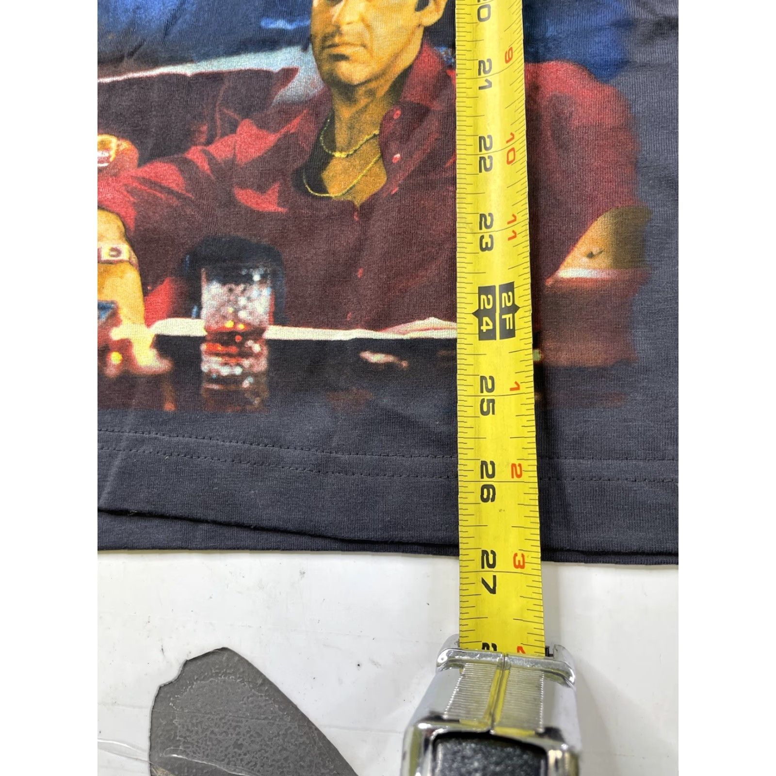 Marino Morwood Marino Morwood Scarface Tony Montana T Shirt Long Sleeve Rap Tee Mens M Gray Cotton Graphic Print Crew Neck Vintage 90s Hip Hop Movie Size US M / EU 48-50 / 2 - 5 Thumbnail