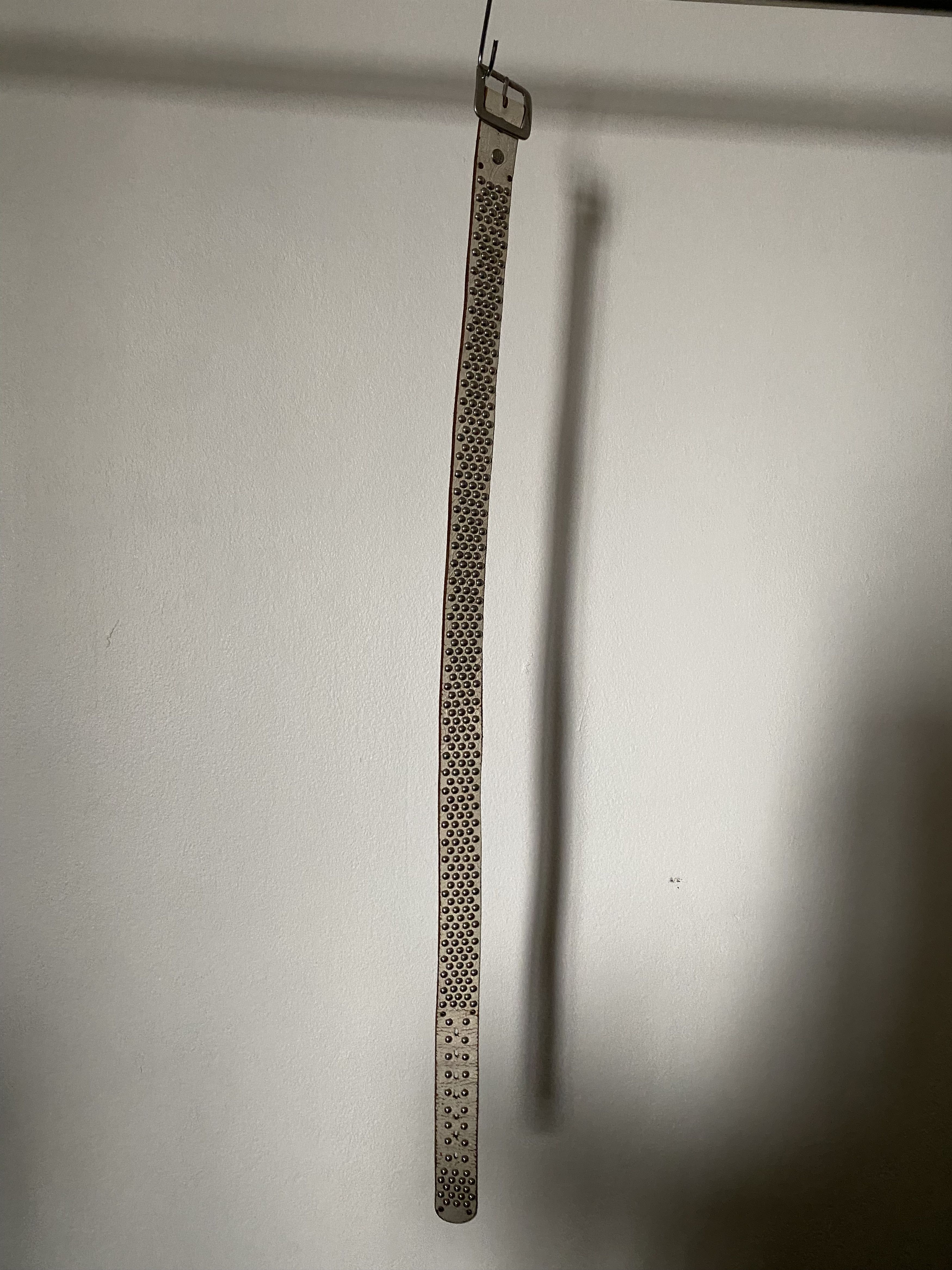 Baltazar Studded Leather Belt, view 5