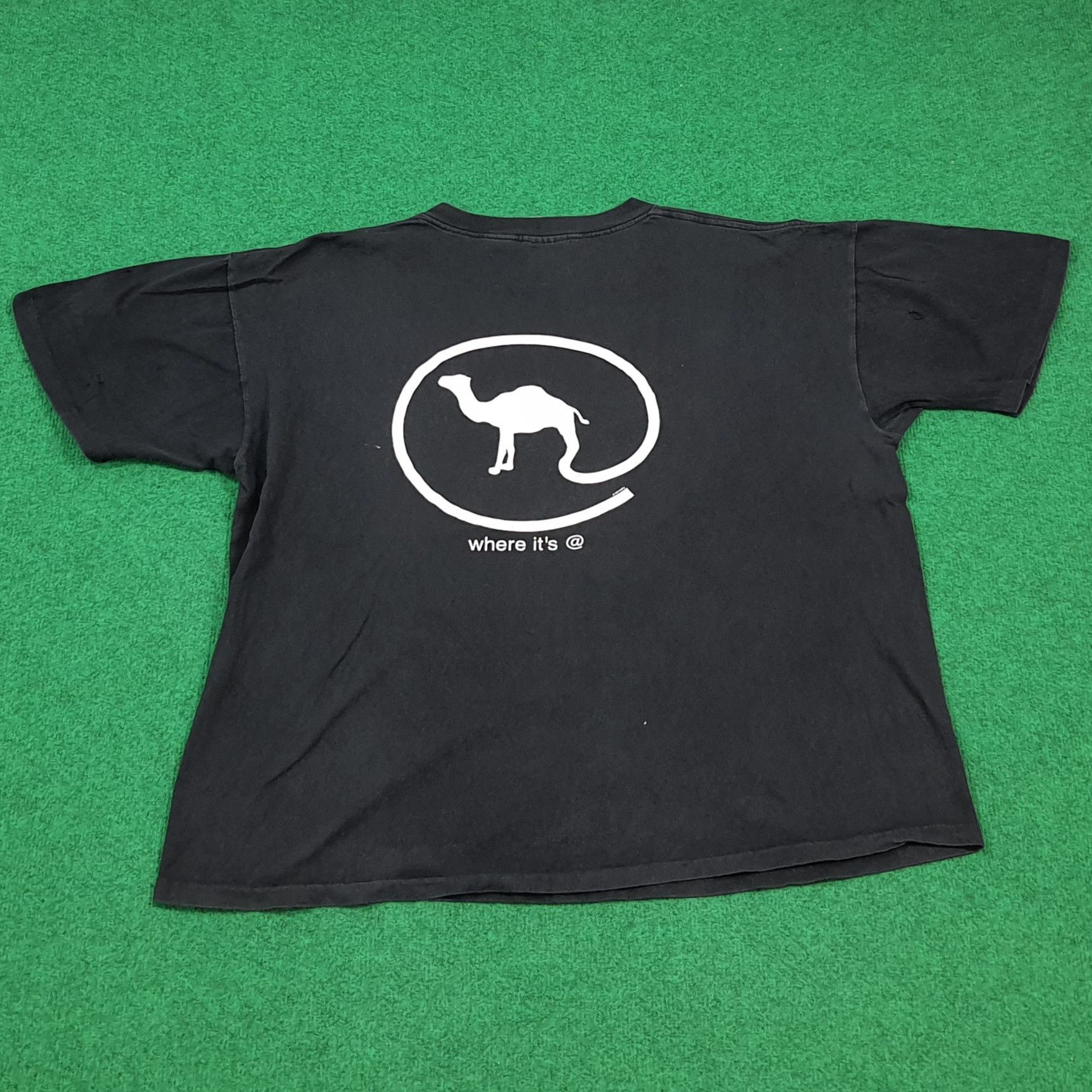 Vintage Vintage 1997 Camel Cigarettes Joe Camel Logo Tshirt C301N21 Size US XXL / EU 58 / 5 - 1 Thumbnail