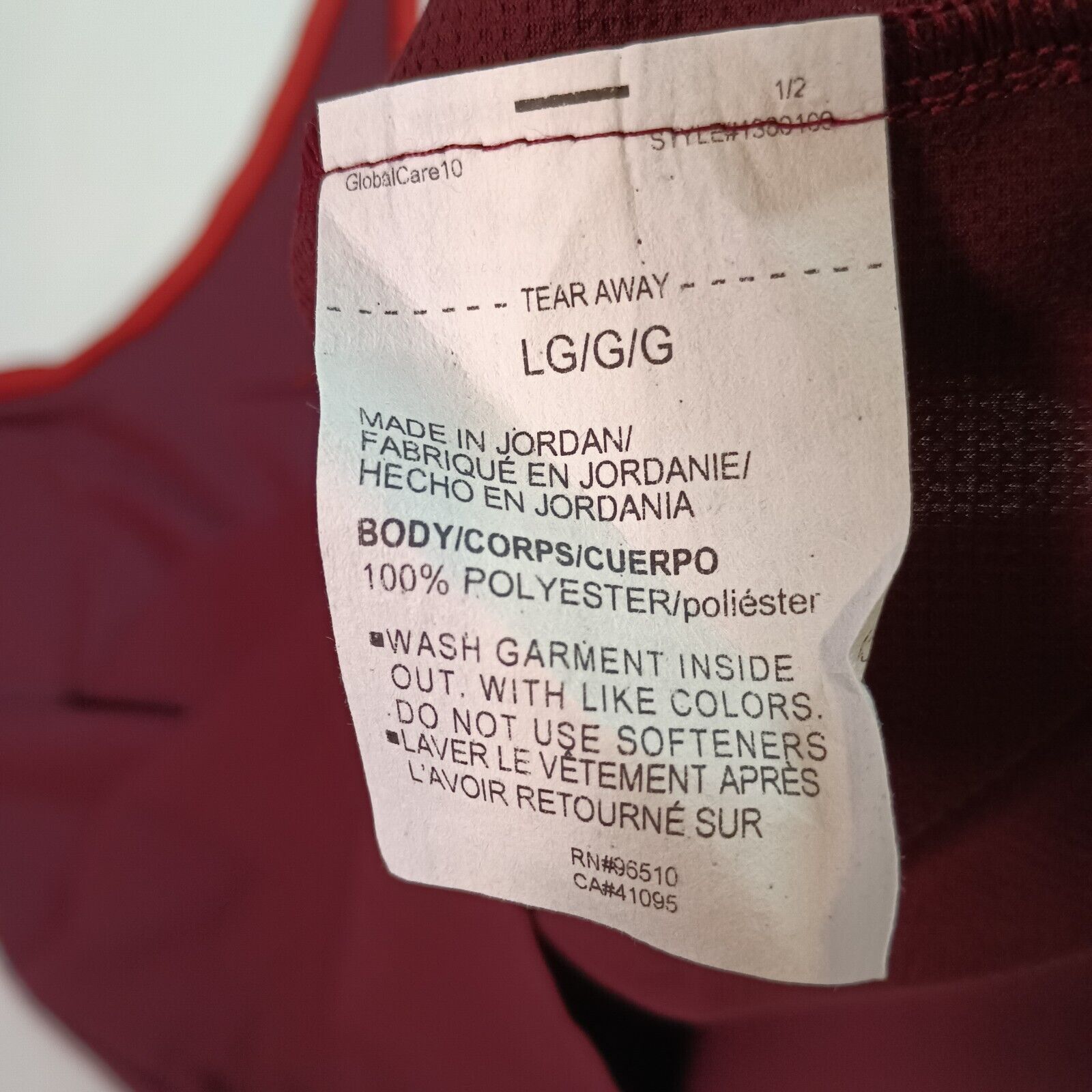 Under Armour Under Armour Project Rock Tank Top Men's L Maroon Red Size US L / EU 52-54 / 3 - 8 Thumbnail