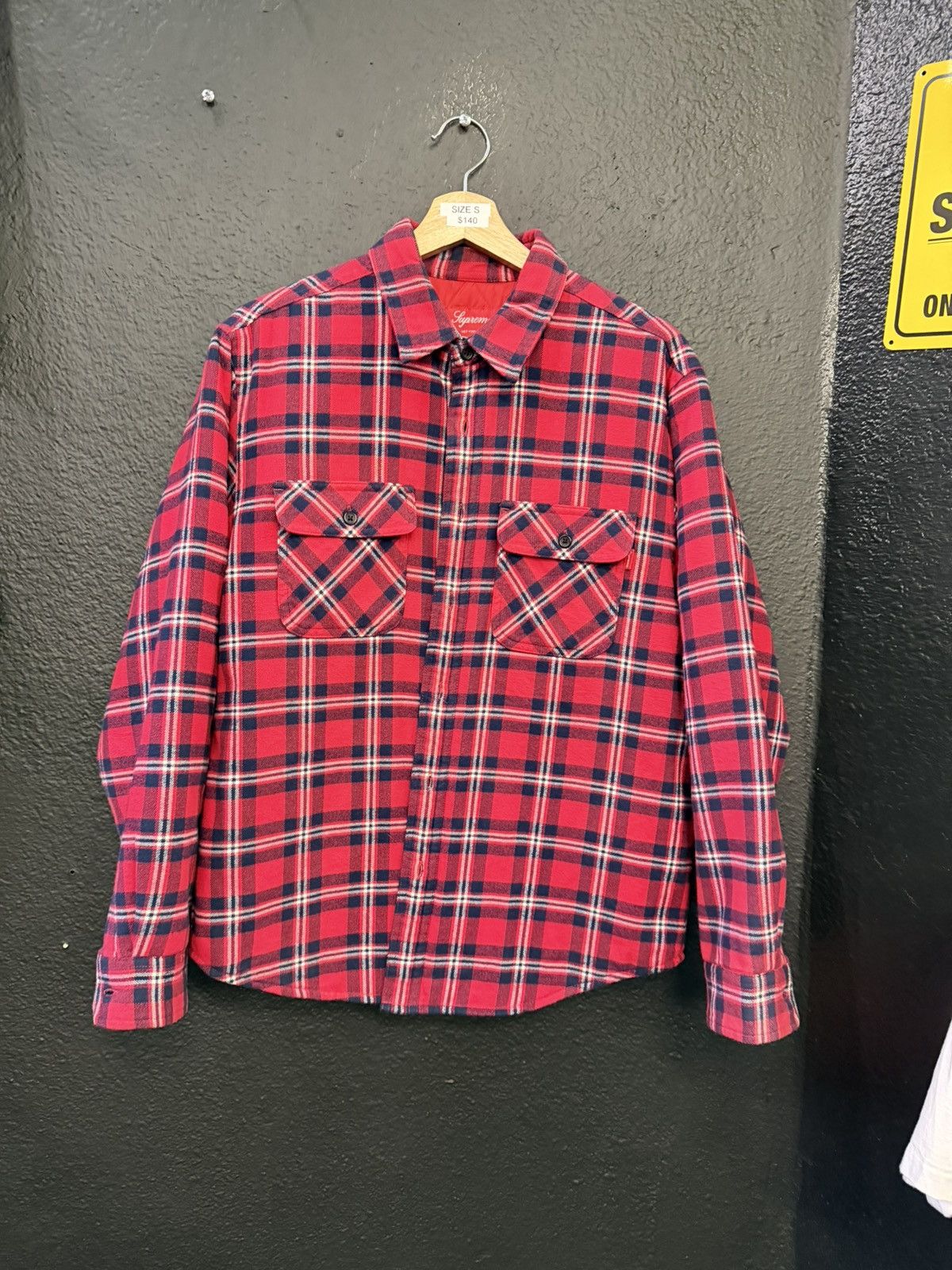 Supreme Supreme plaid insulated button up flannel Size US S / EU 44-46 / 1 - 2 Thumbnail