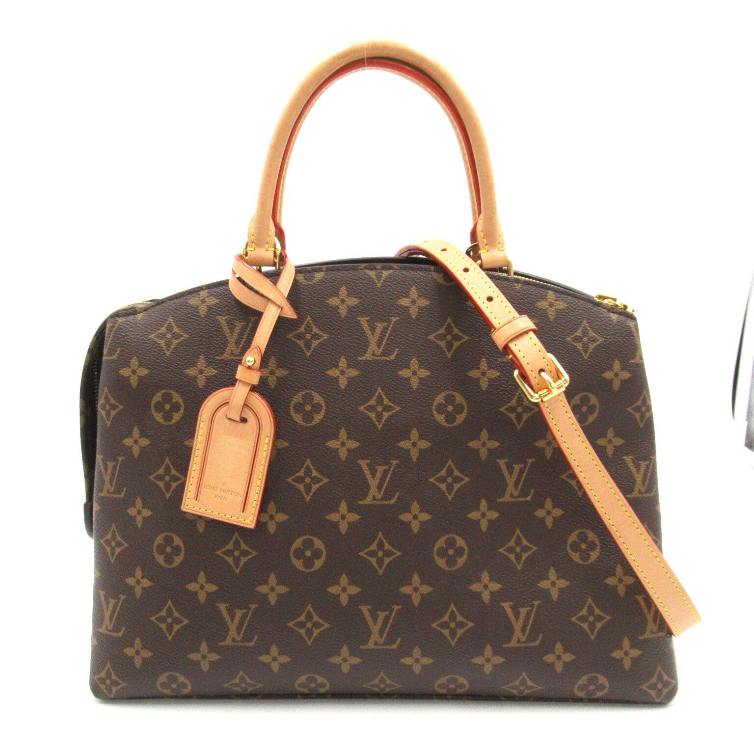 Louis Vuitton Grand Palais Mm Shoulder Bag Coated Canvas Brown