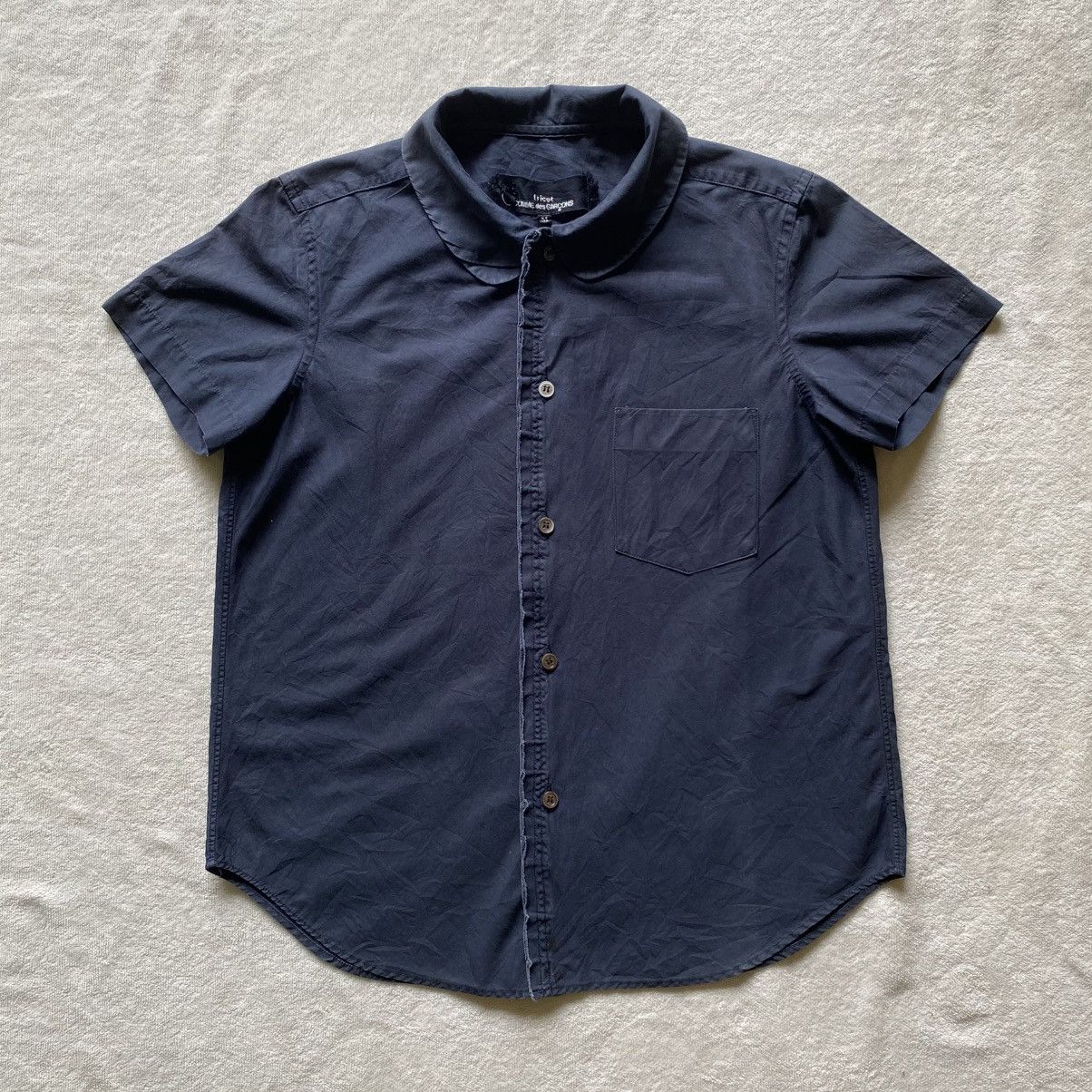 Comme des Garcons Vintage Comme Des Garcons Tricot Button up Shirt Size US M / EU 48-50 / 2 - 1 Thumbnail