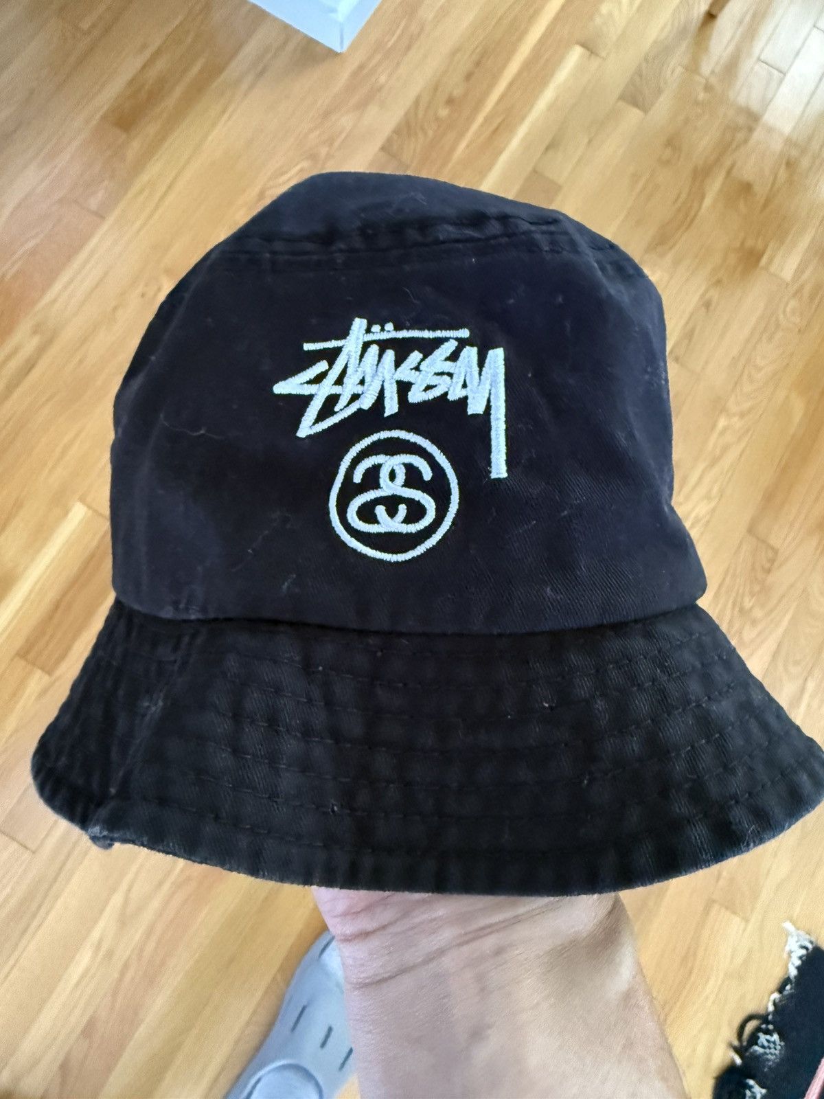 Stussy Stussy Black Bucket hat small/medium Size ONE SIZE - 1 Thumbnail