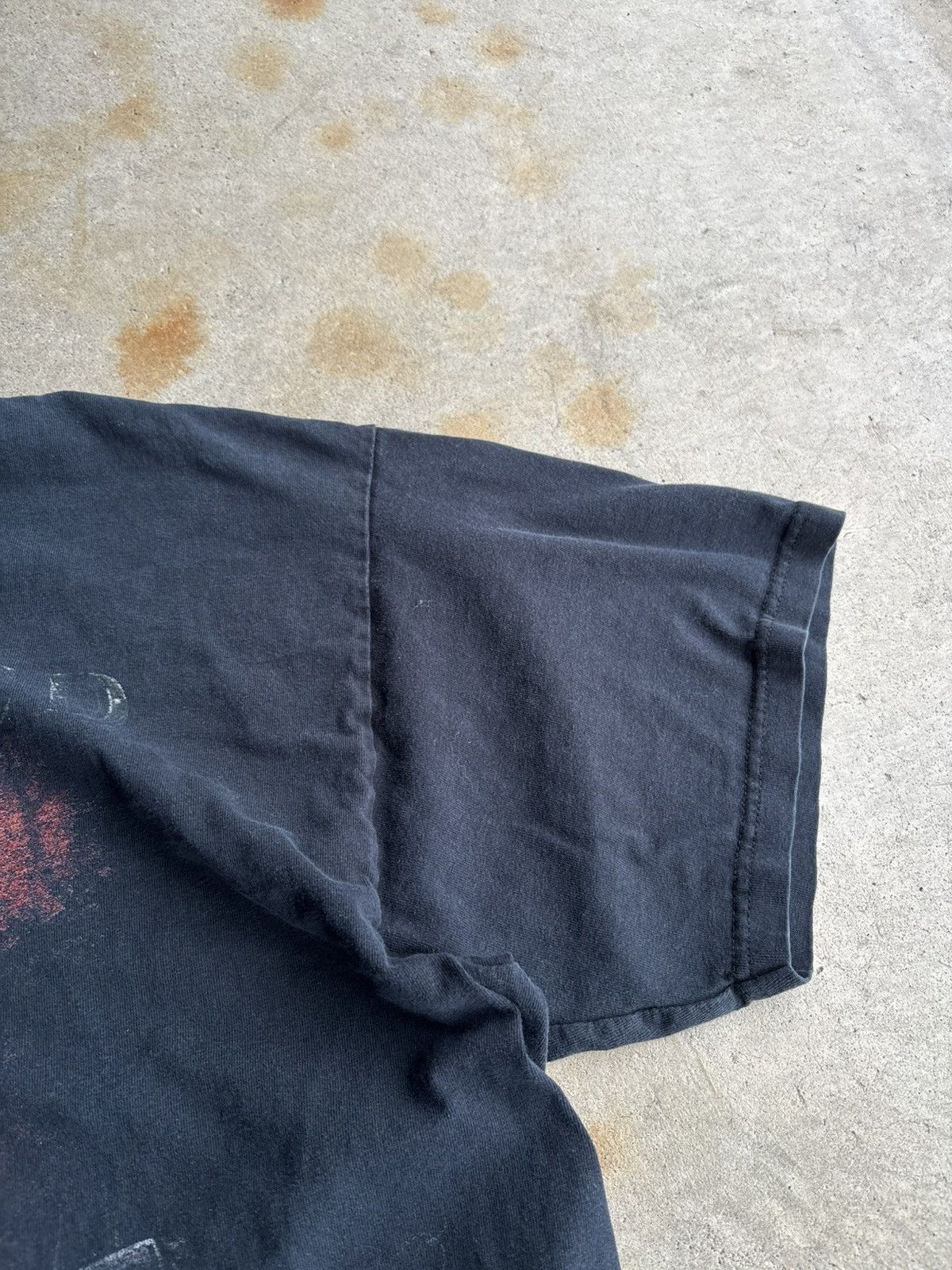 Band Tees Vintage Faded Disturbed Dark Grunge Boxy Band Tee Size US XL / EU 56 / 4 - 5 Thumbnail