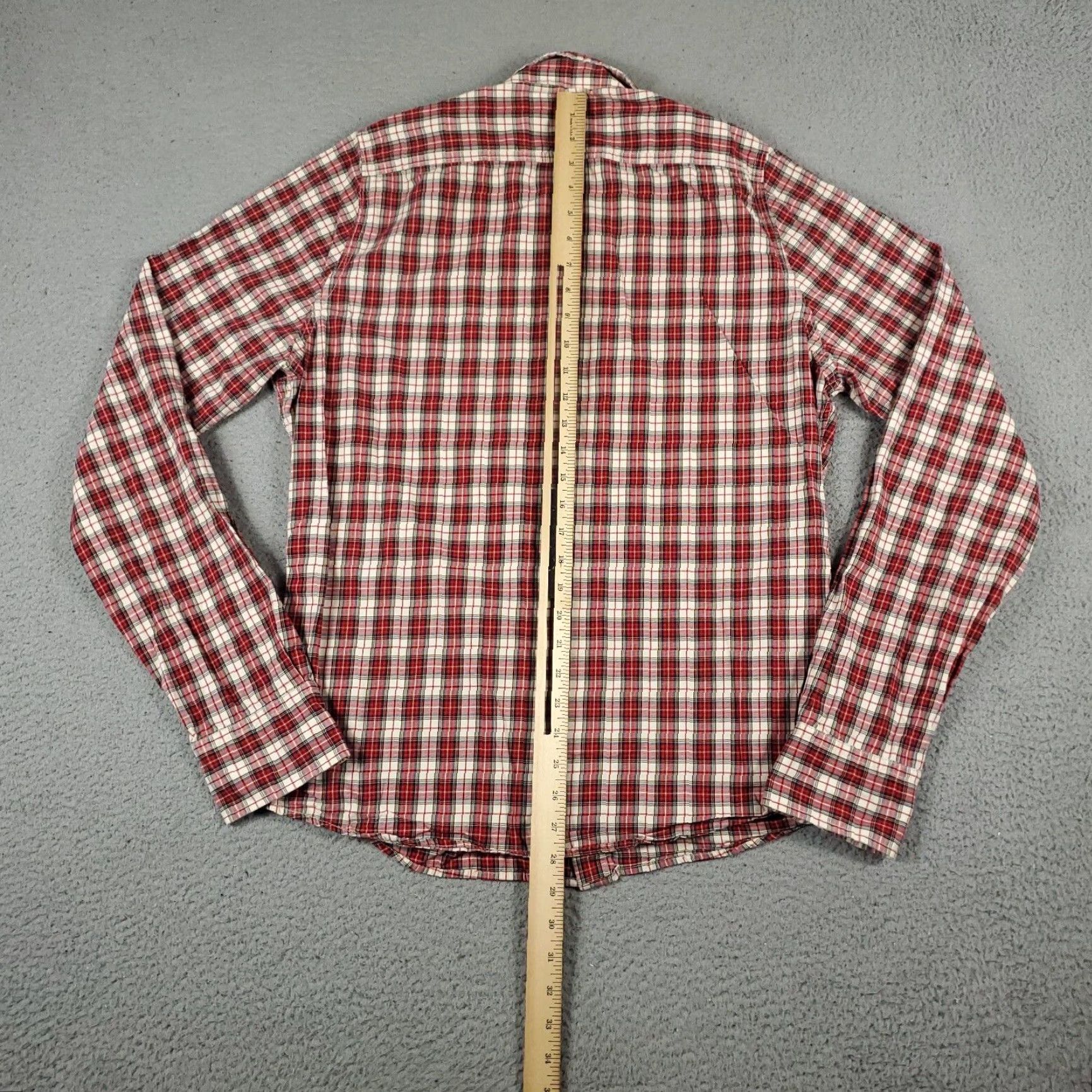 Abercrombie & Fitch VINTAGE Abercrombie & Fitch Shirt Mens Large Red Plaid Button-Up Adult L Cotton Blend Classic Outdoor Casual/WorkwearMens Size US L / EU 52-54 / 3 - 6 Thumbnail