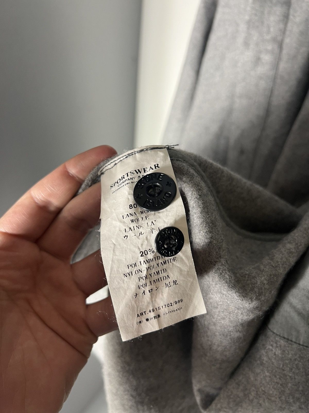 Stone Island × Vintage VERY RARE STONE ISLAND OVER-SHIRT RETRO ITALIAN DESIGNER 90s Size US XXL / EU 58 / 5 - 9 Thumbnail
