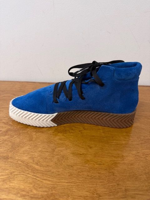 Adidas × Alexander Wang Adidas x Alexander Wang AW Skate Mid Blue Suede (AC6849) Size US 7.5 / EU 40-41 - 4 Thumbnail