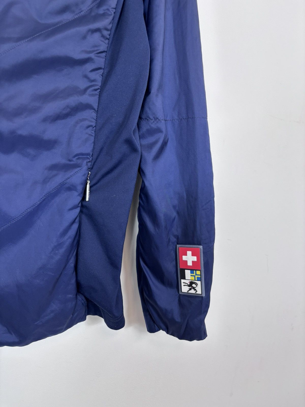 KJUS Kjus Women’s Suvretta Sports St. Moritz Navy Blue Ski Jacket Size L / US 10 / IT 46 - 7 Thumbnail