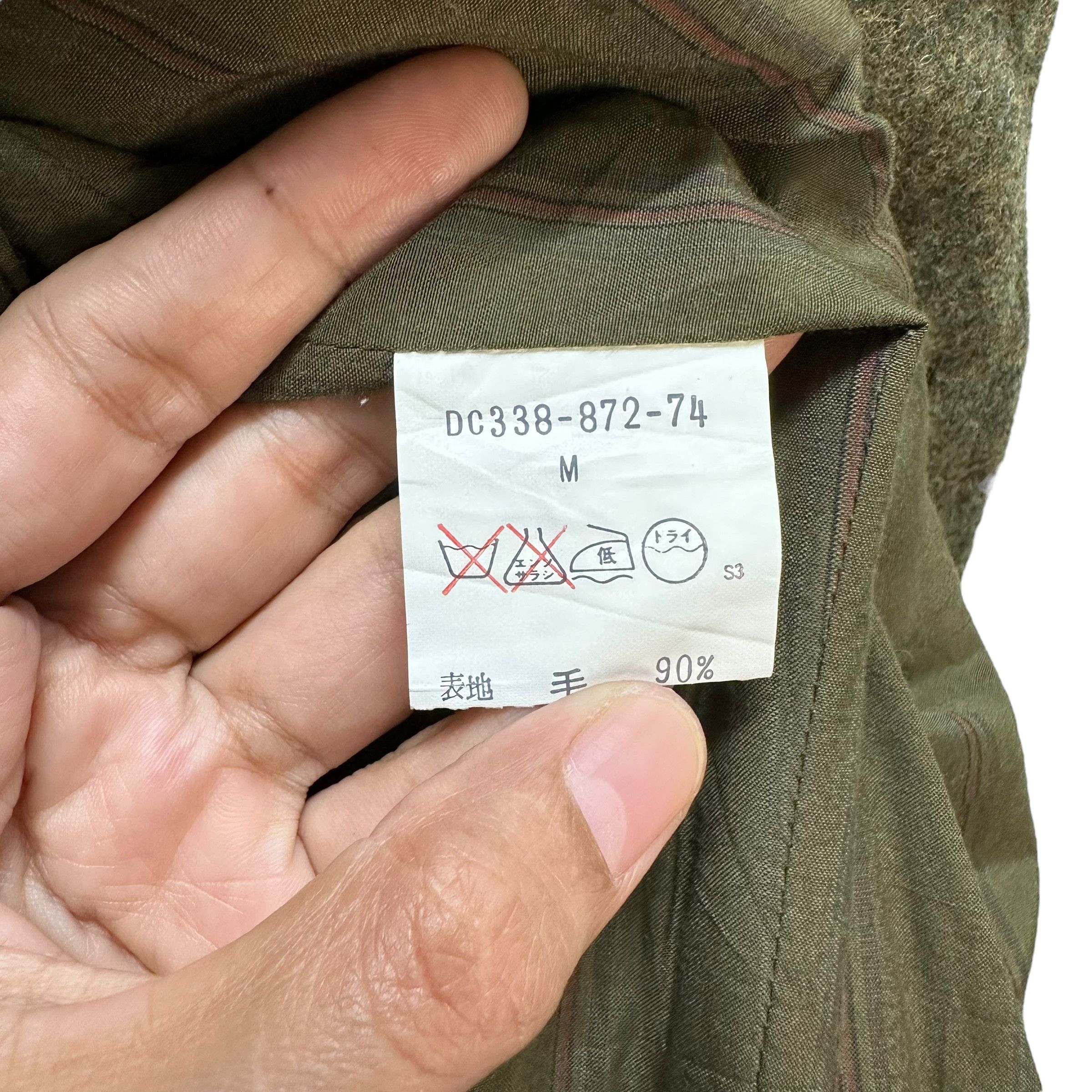 Allegri ALLEGRI Moss Green Wool Casual Jacket #A37-0838 Size US M / EU 48-50 / 2 - 8 Thumbnail