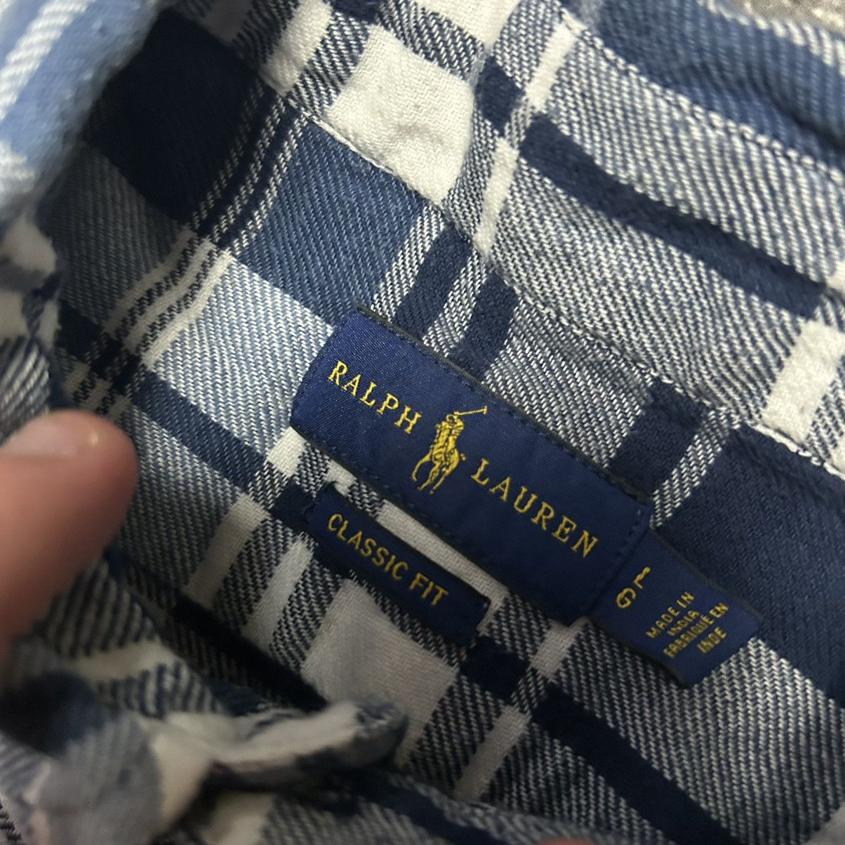 Polo Ralph Lauren Luxury Polo Ralph Lauren Small Pony Multicolored y2k shirt Size US L / EU 52-54 / 3 - 4 Thumbnail