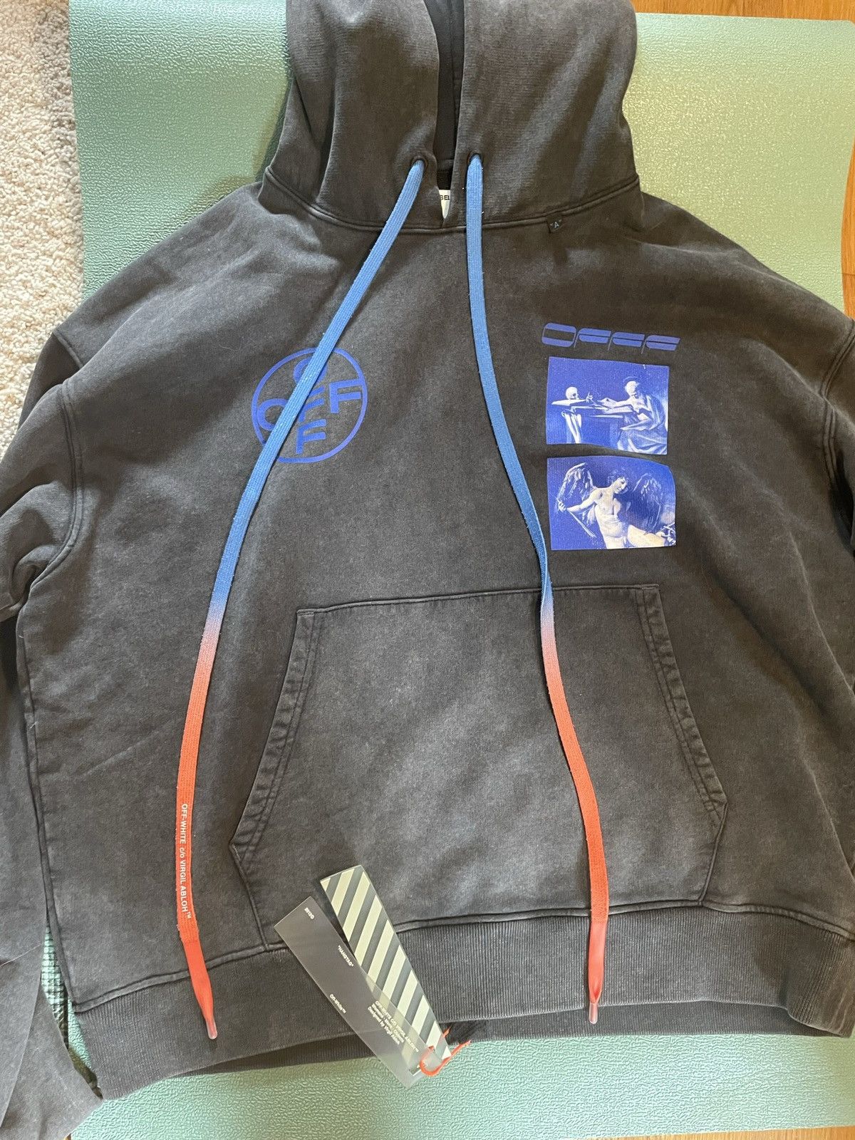 Off-White Off White Hardcore Caravaggio Hoodie Size US L / EU 52-54 / 3 - 1 Thumbnail