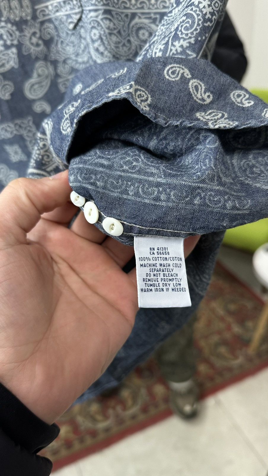 Ralph Lauren Ralph Lauren indigo shirt Size US S / EU 44-46 / 1 - 7 Thumbnail
