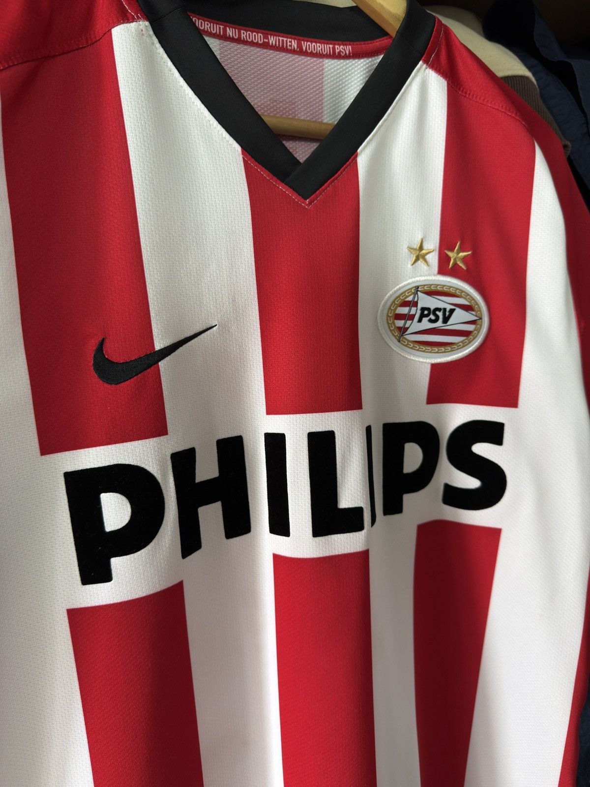 Nike × Vintage Vintage Nike PSV Eindhoven 2009/10 Home Shirt Soccer Jersey Size US M / EU 48-50 / 2 - 8 Thumbnail